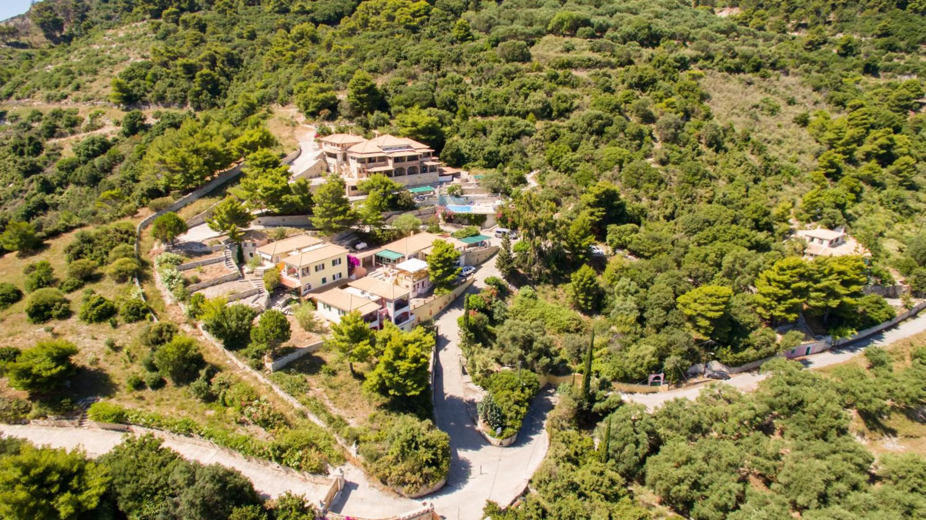 Natural landscape in Villas Cavo Marathia
