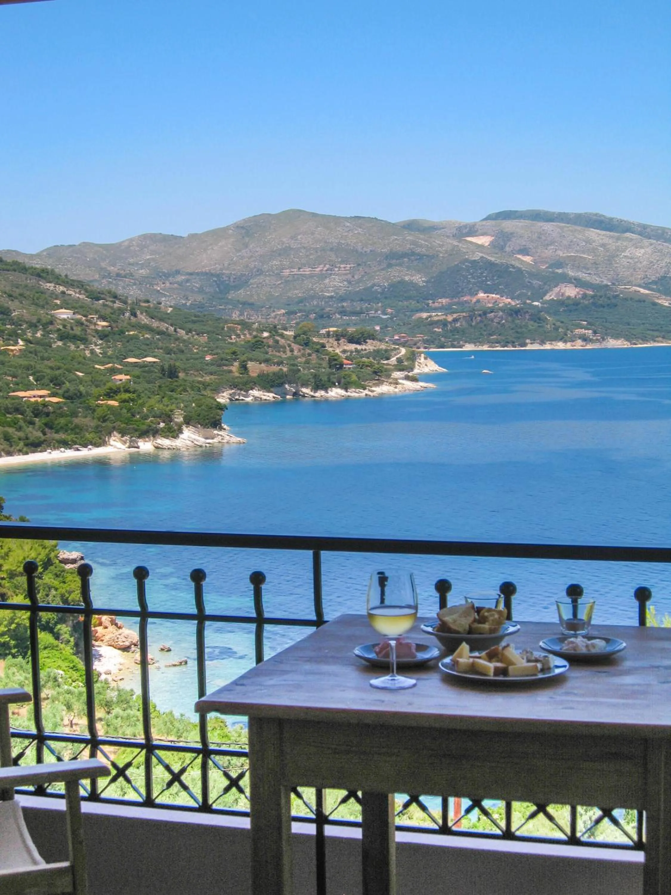 Balcony/Terrace in Villas Cavo Marathia
