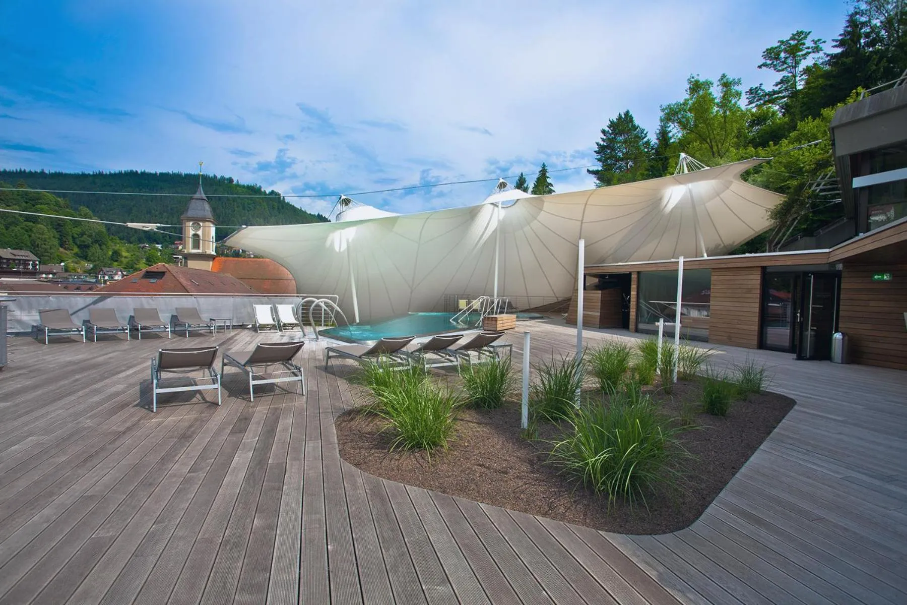 Decorative detail in Mokni's Palais Hotel & SPA