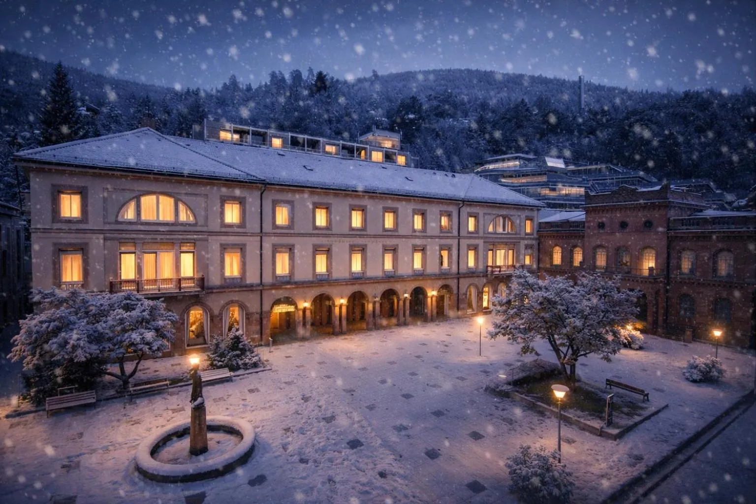 Property building in Mokni's Palais Hotel & SPA