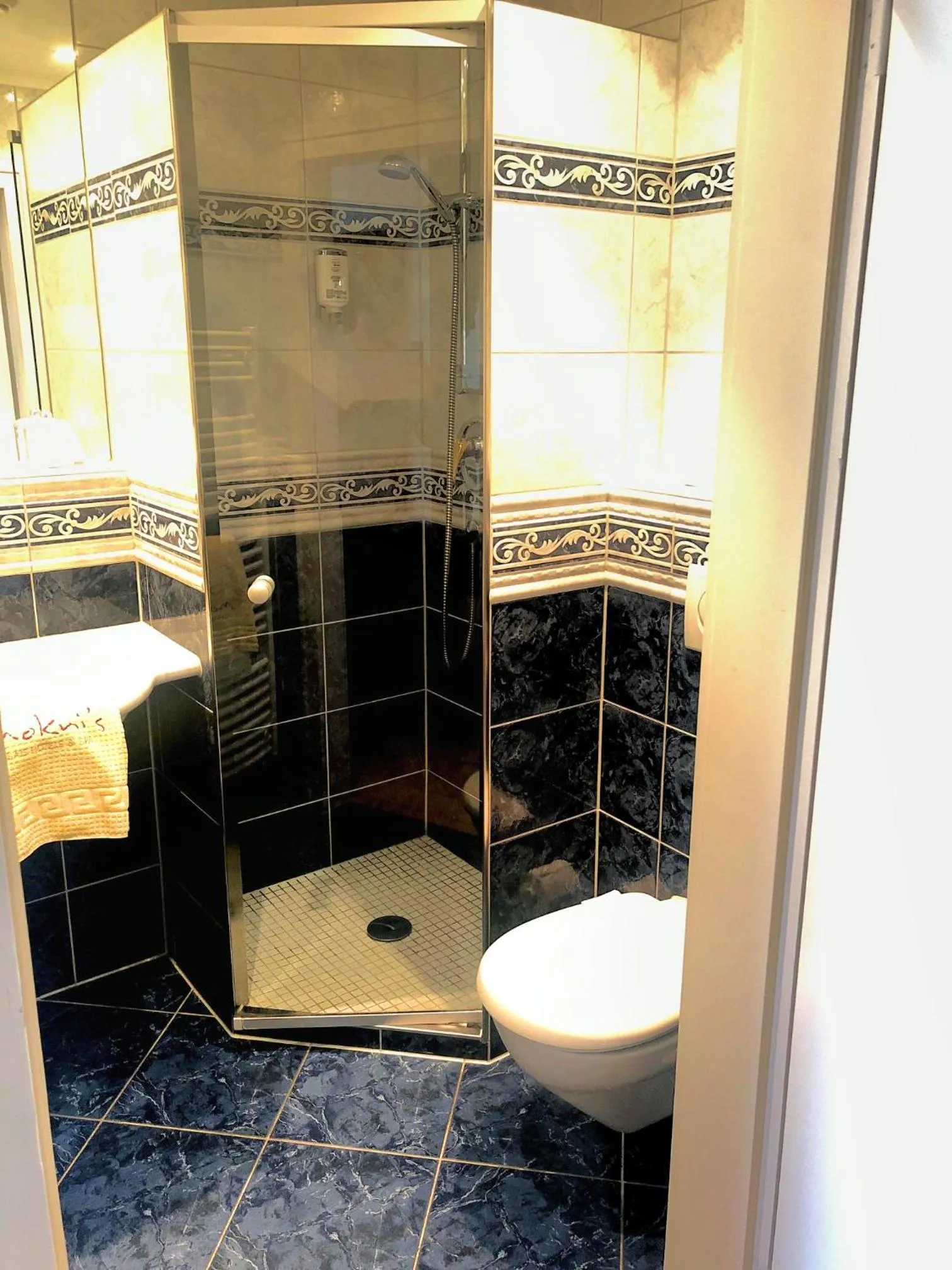 Shower in Mokni's Palais Hotel & SPA