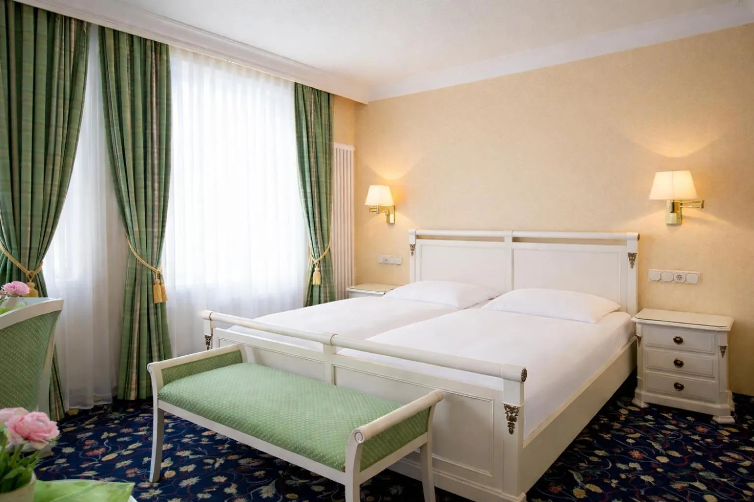 Bed in Mokni's Palais Hotel & SPA