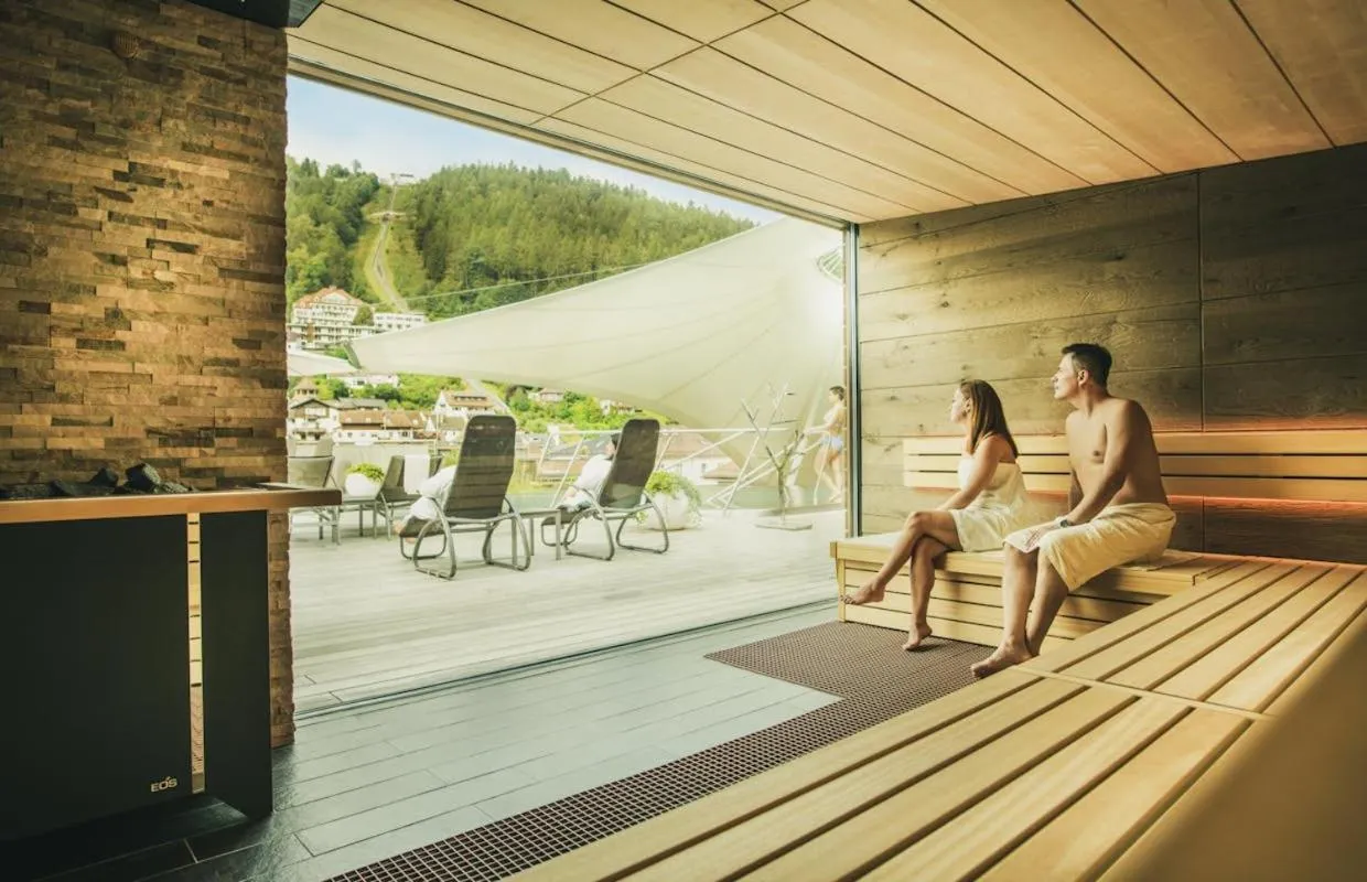 Sauna in Mokni's Palais Hotel & SPA