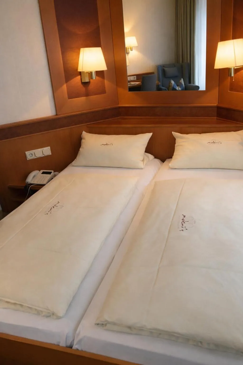 Bed in Mokni's Palais Hotel & SPA