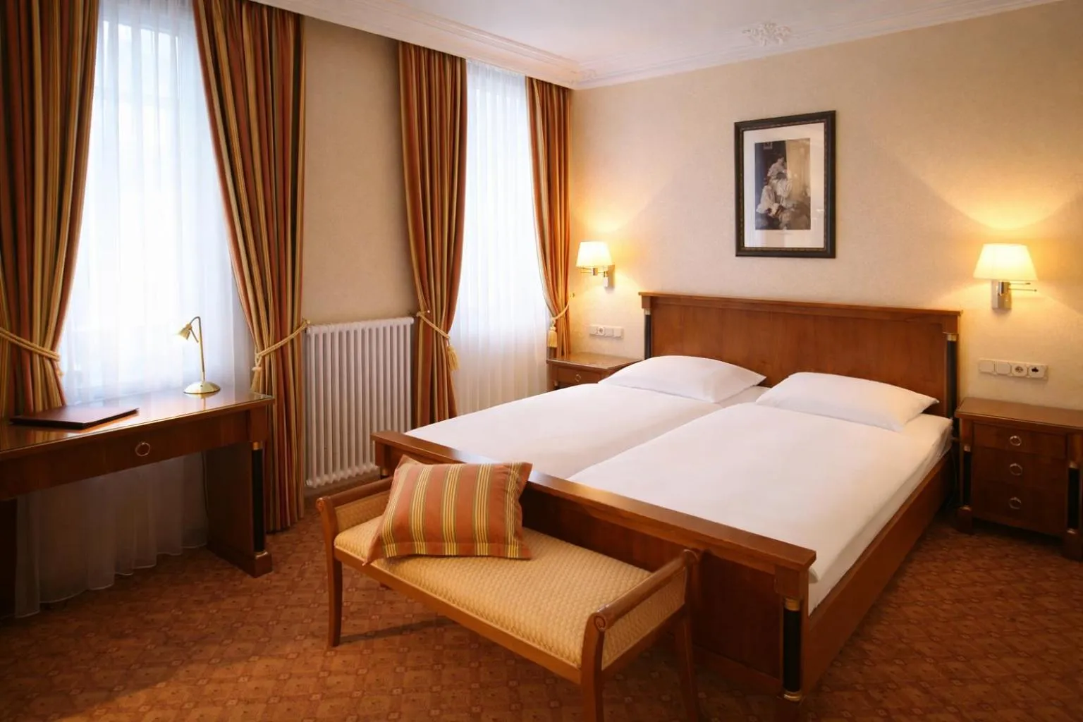 Bed in Mokni's Palais Hotel & SPA