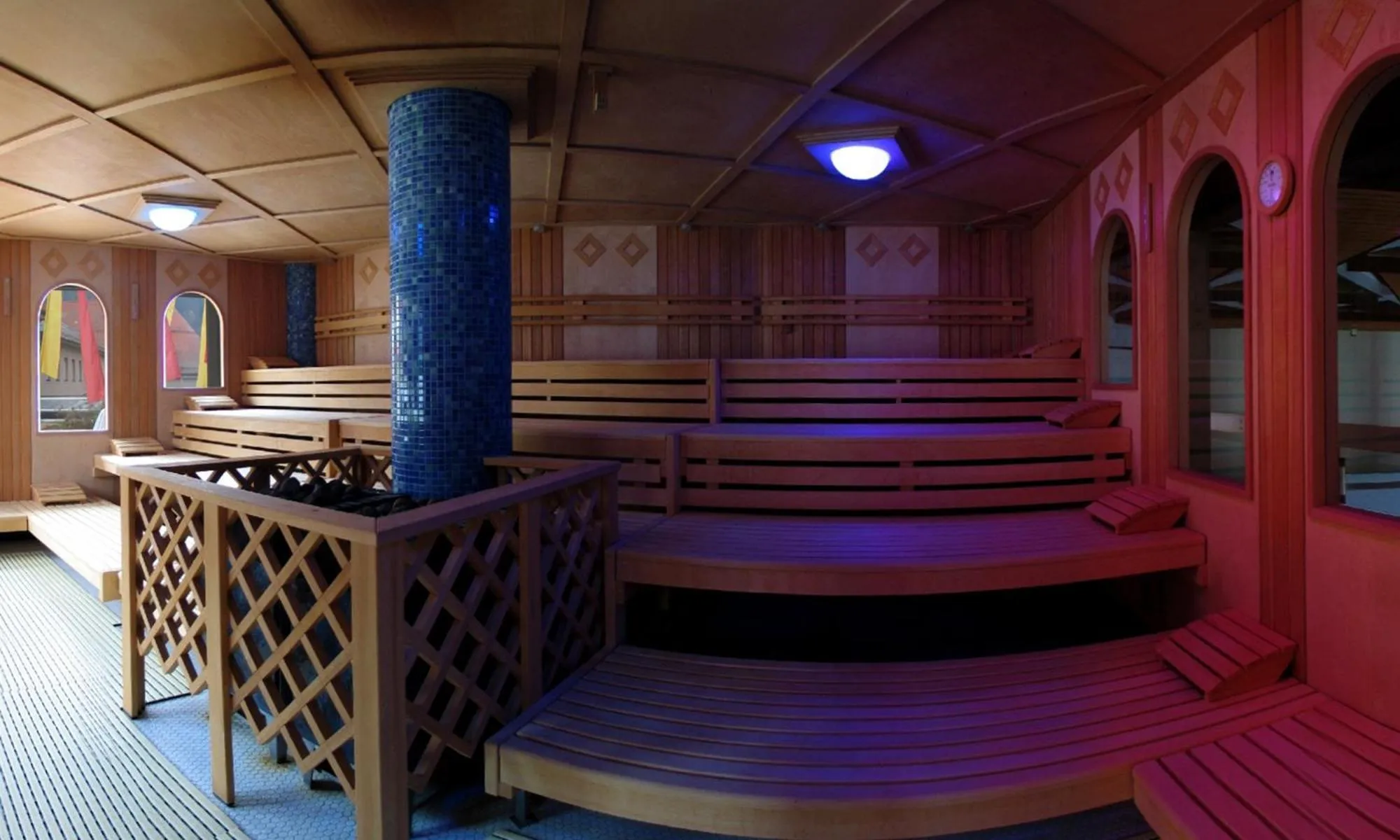 Sauna in Mokni's Palais Hotel & SPA