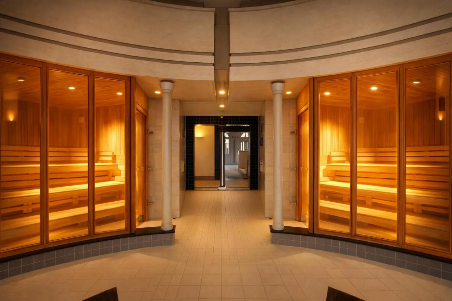 Sauna in Mokni's Palais Hotel & SPA