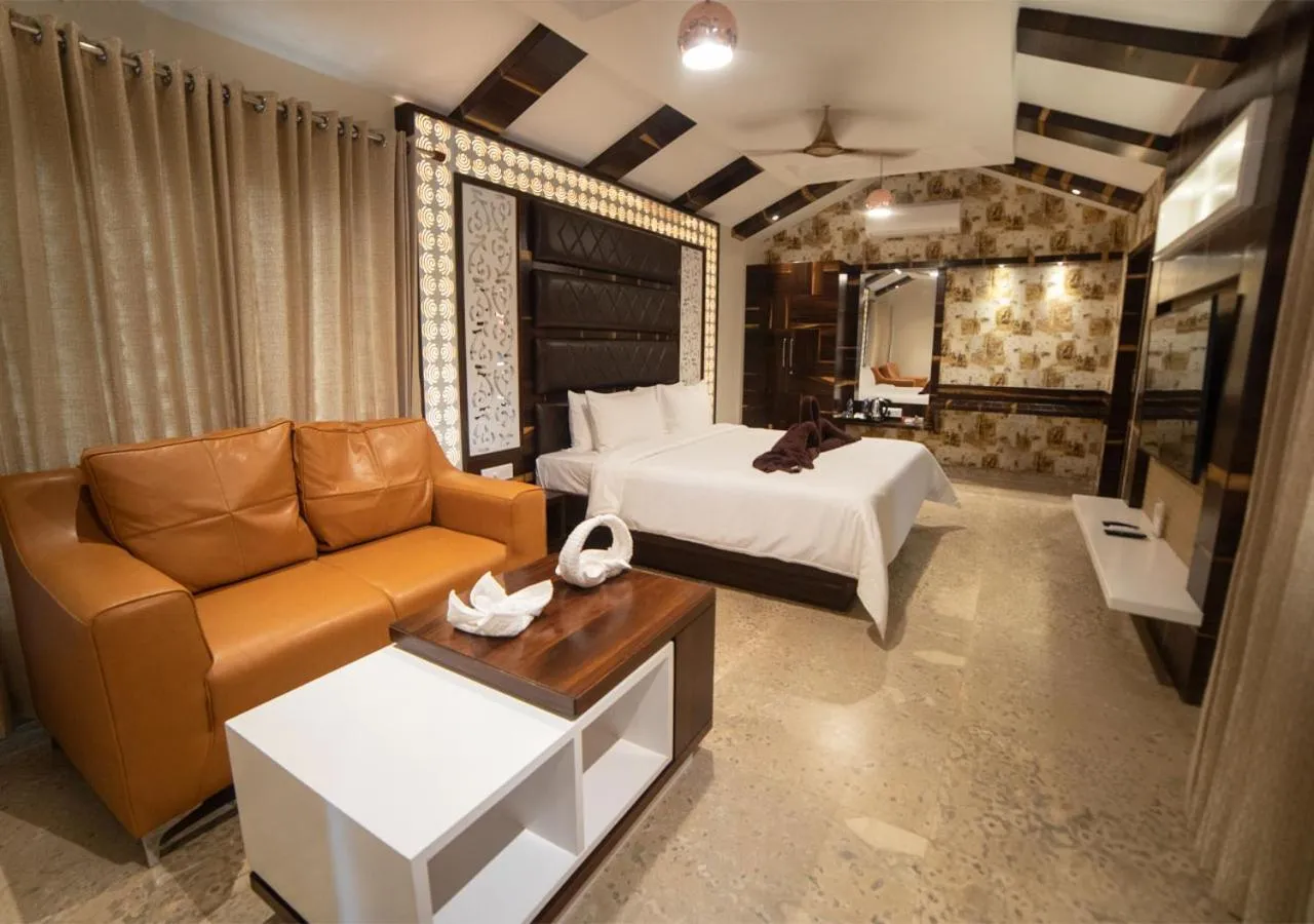 Photo of the whole room, Bed in SR Jungle Resort