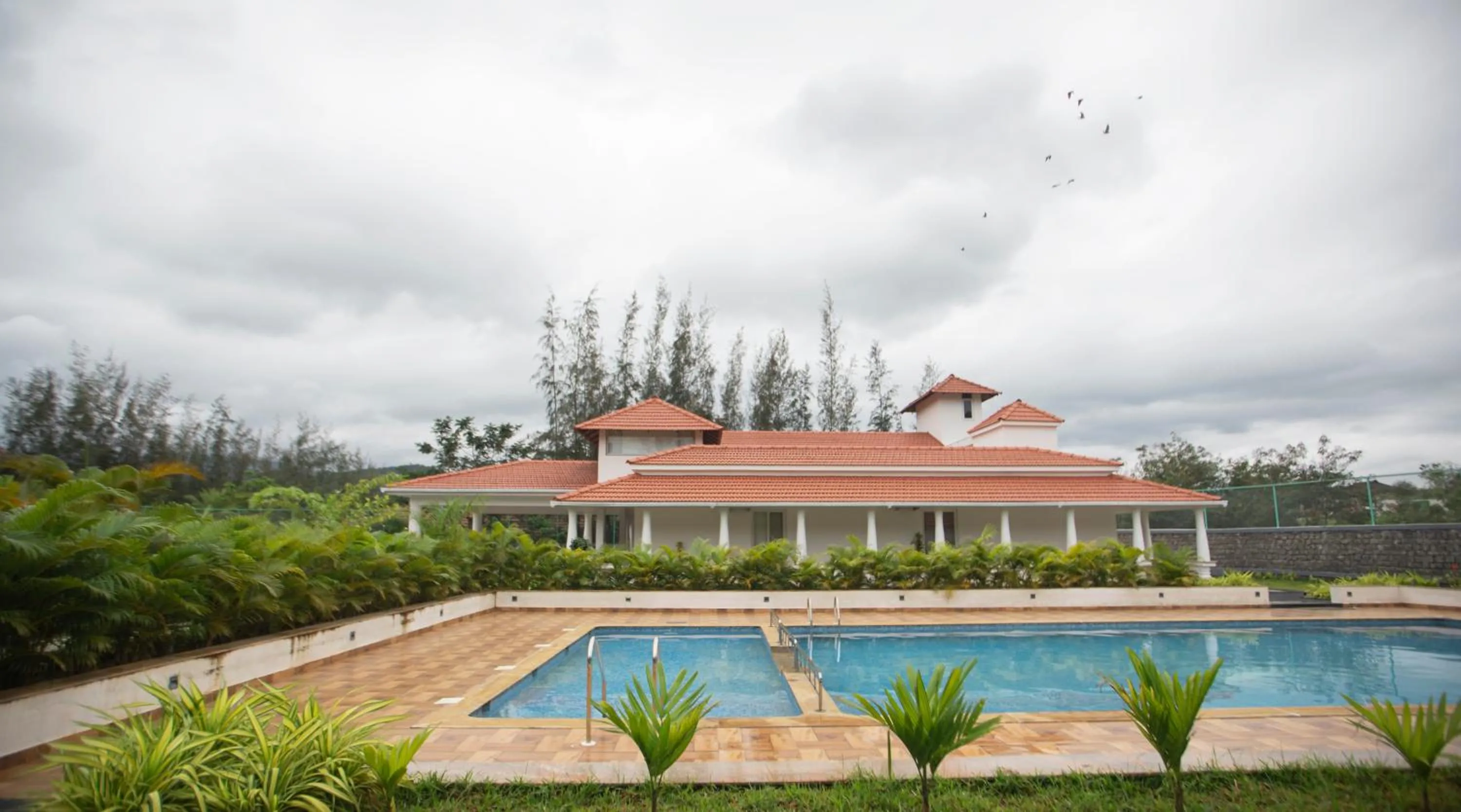 Pool view in SR Jungle Resort