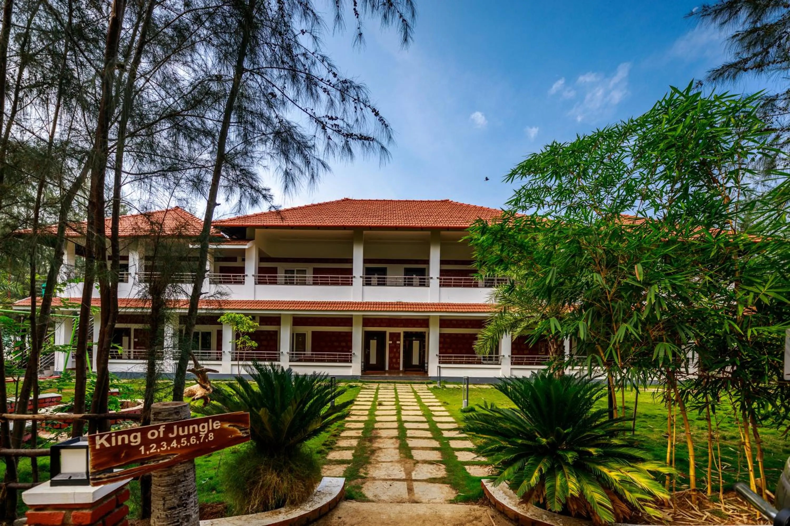 Property building in SR Jungle Resort