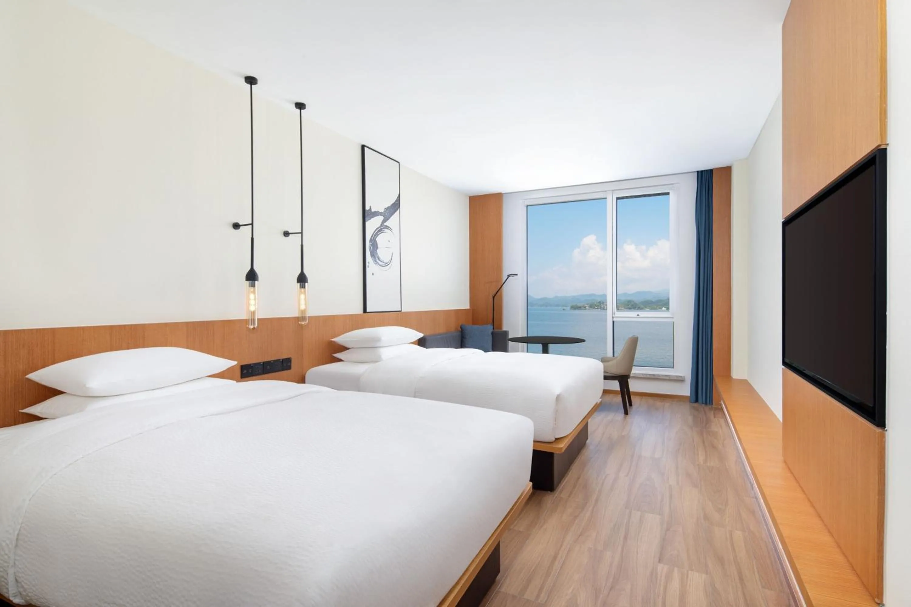 Photo of the whole room, Bed in Fairfield by Marriott Hangzhou Qiandao Lake
