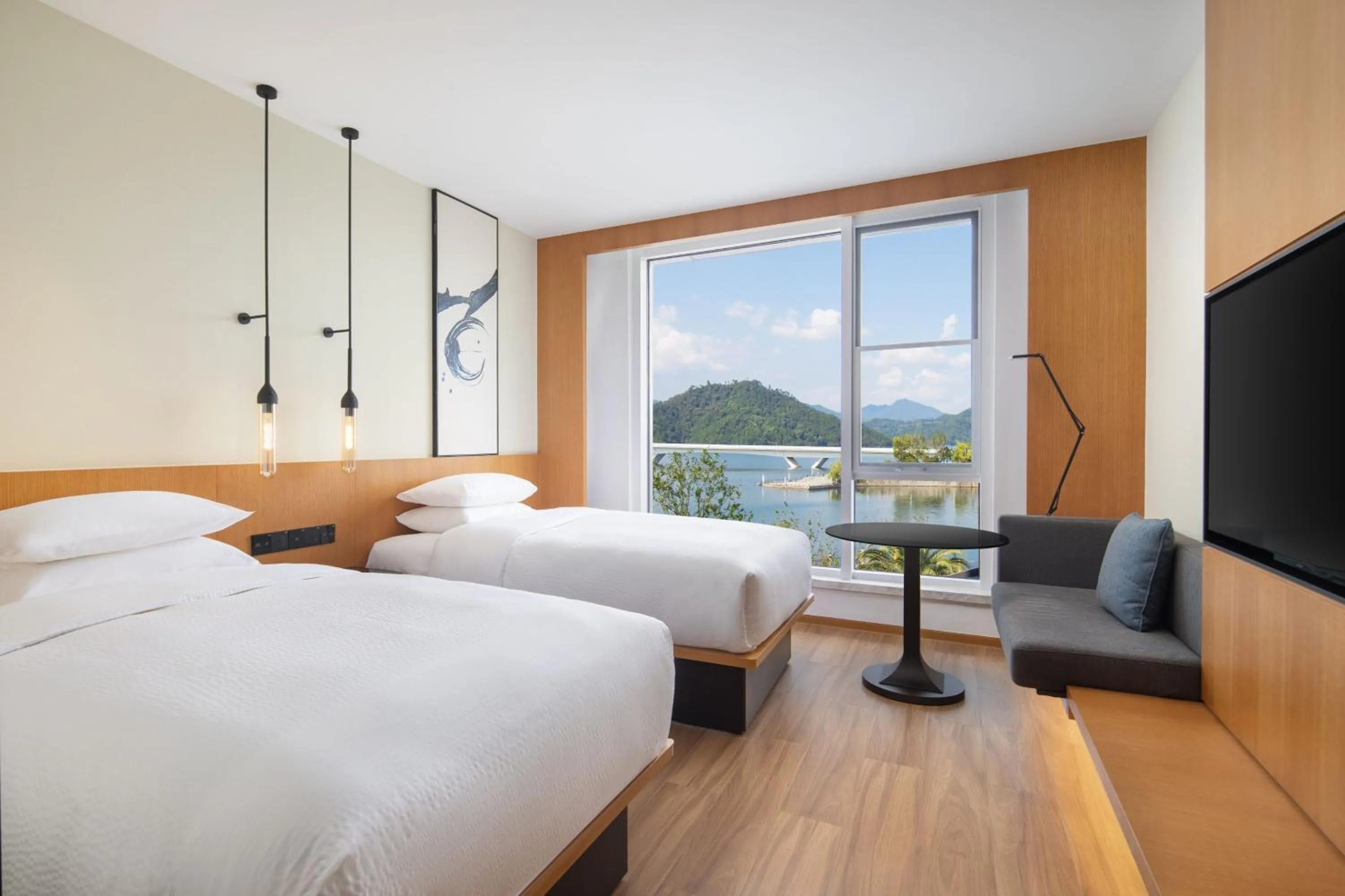 Photo of the whole room, Bed in Fairfield by Marriott Hangzhou Qiandao Lake