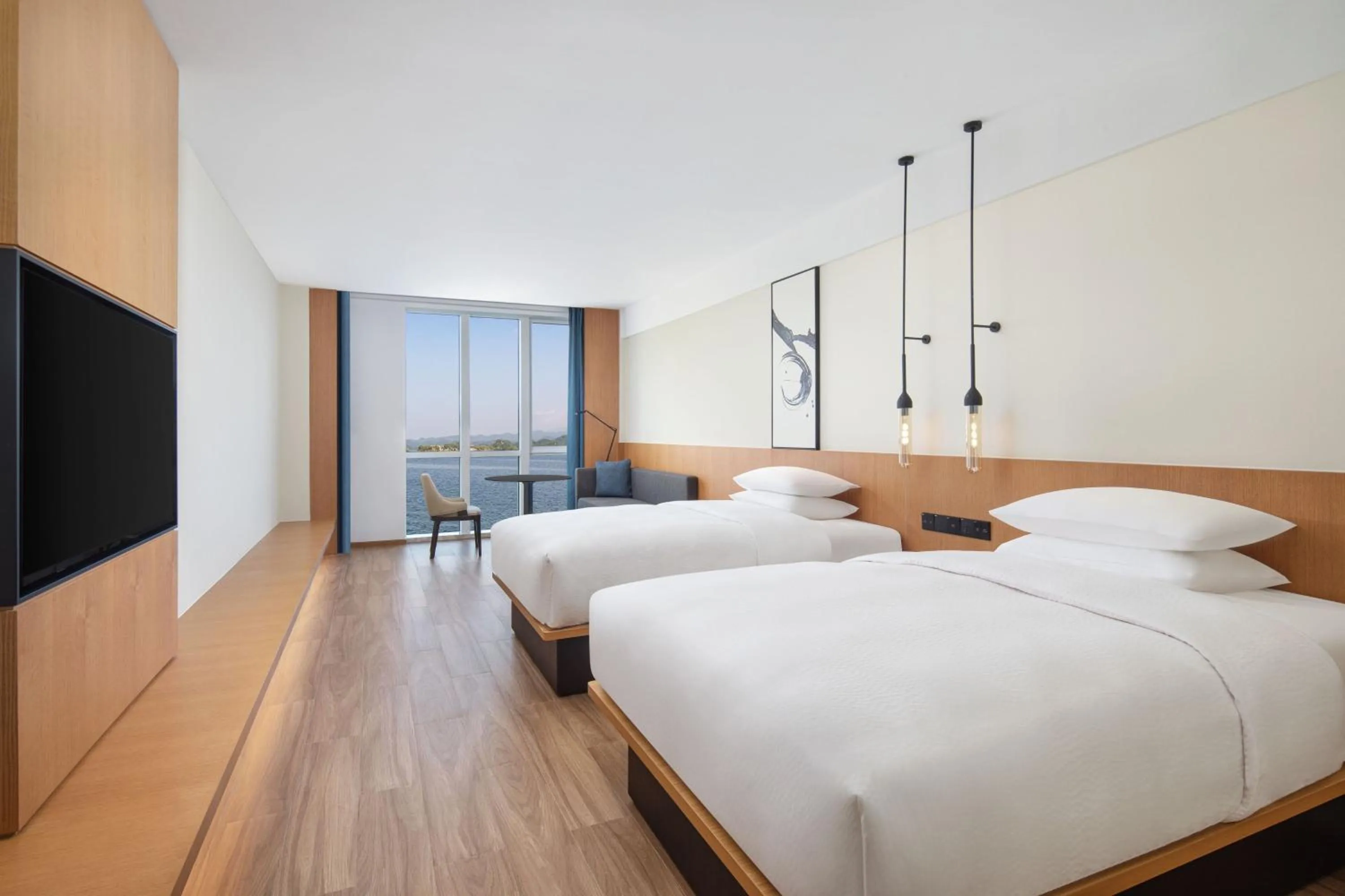 Photo of the whole room, Bed in Fairfield by Marriott Hangzhou Qiandao Lake