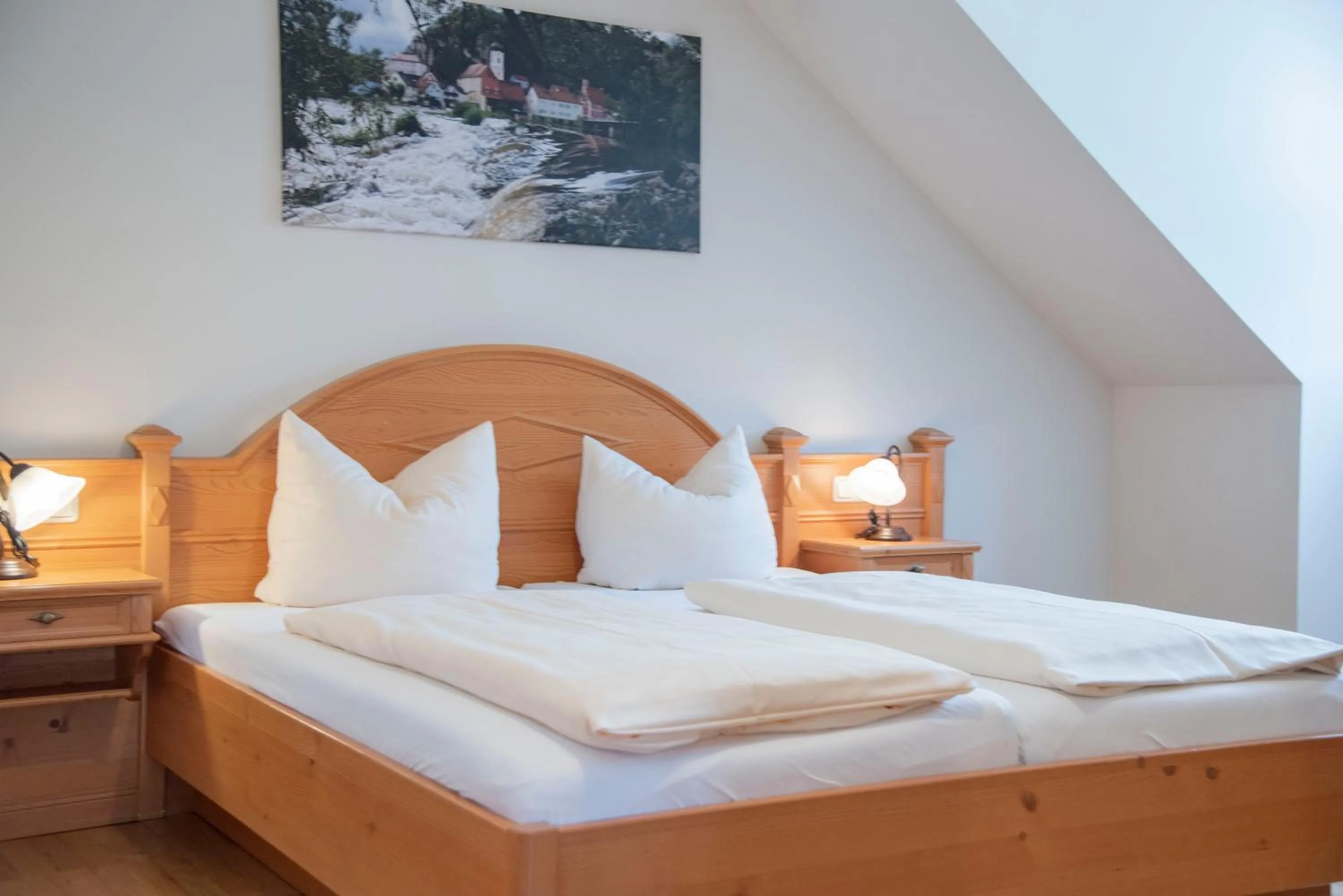 Bed in Landpension Birnthaler