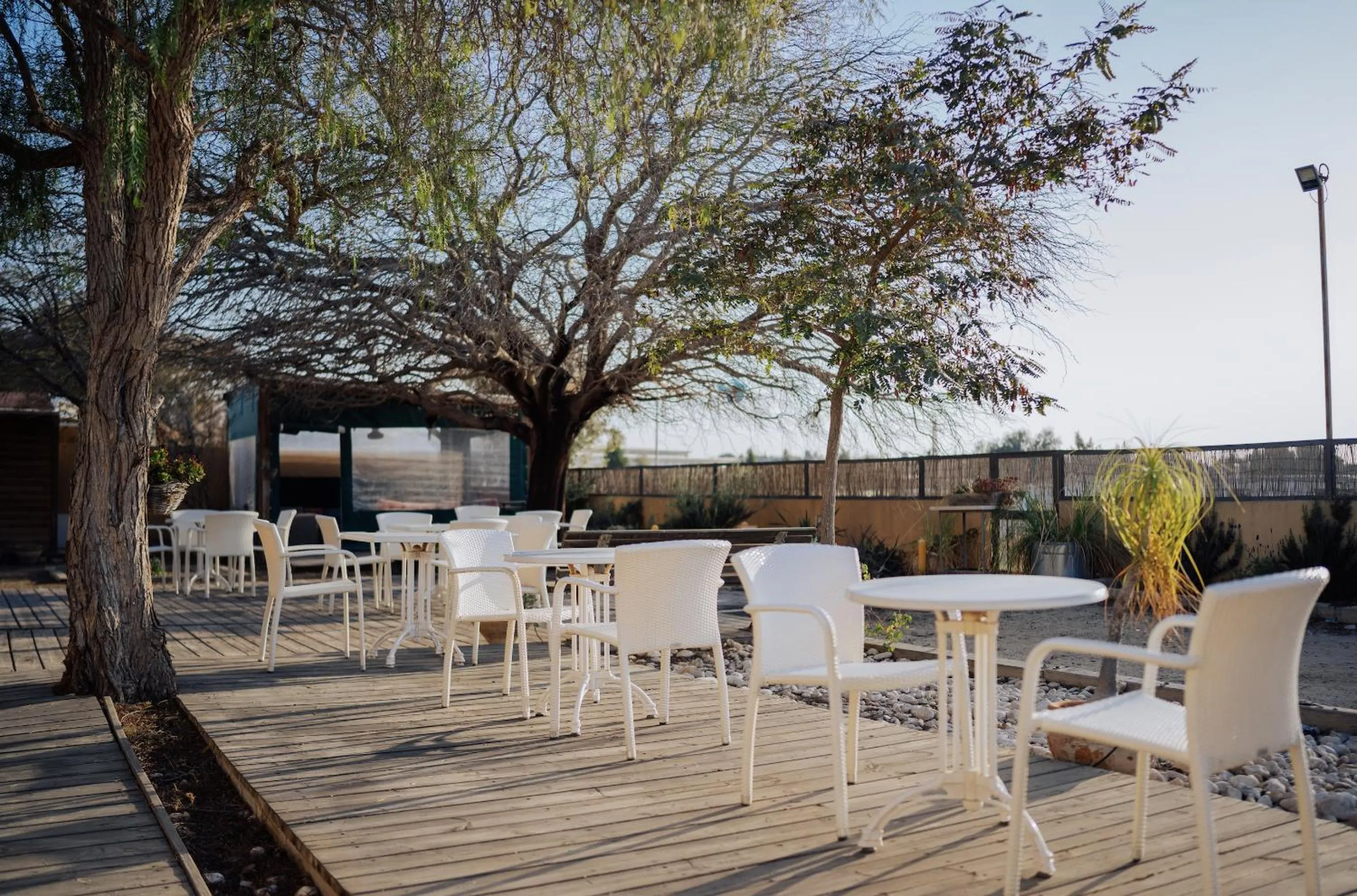 Inner courtyard view in IBEX unique Desert Inn