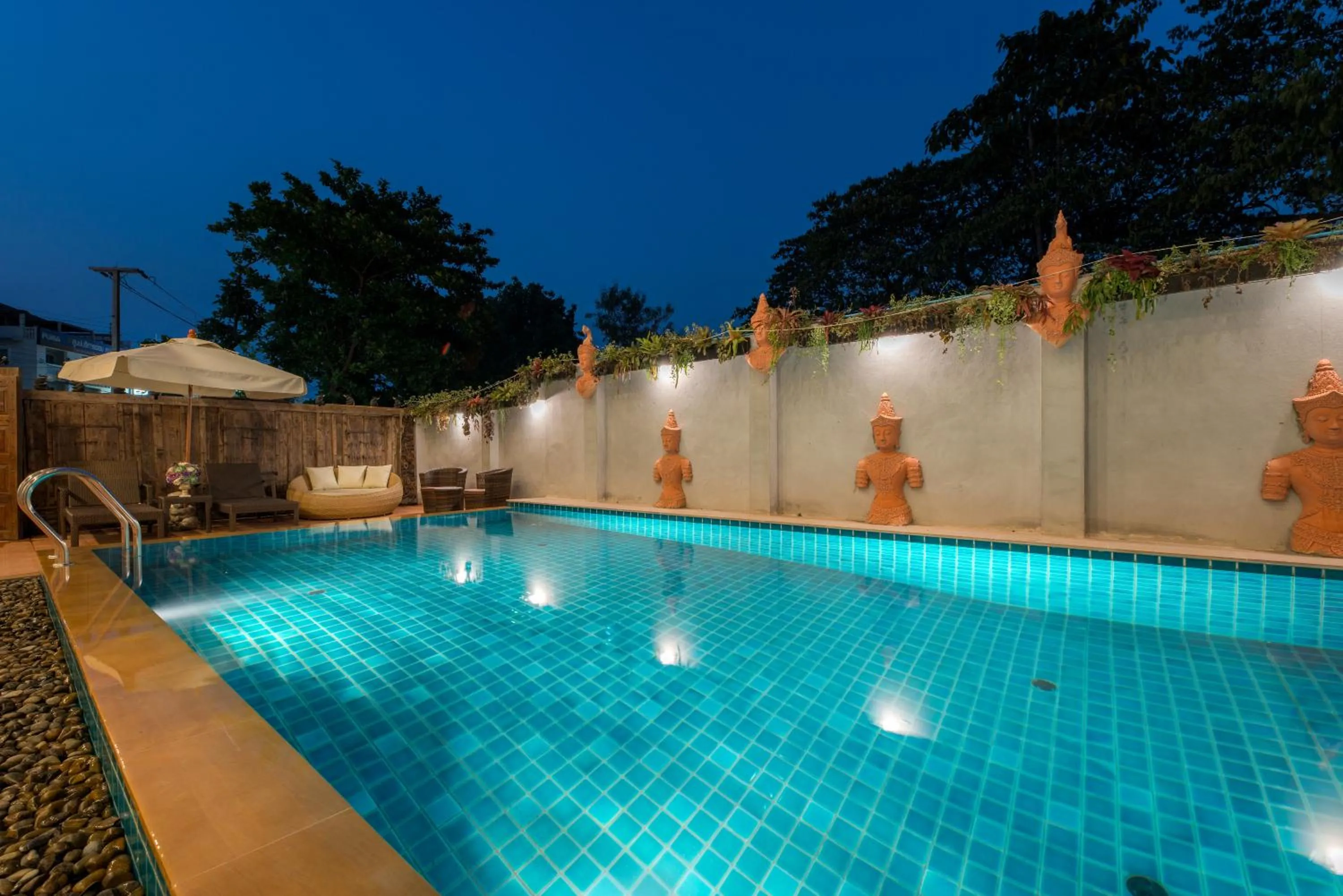 Swimming pool in Thanyawintra Boutique and Spa