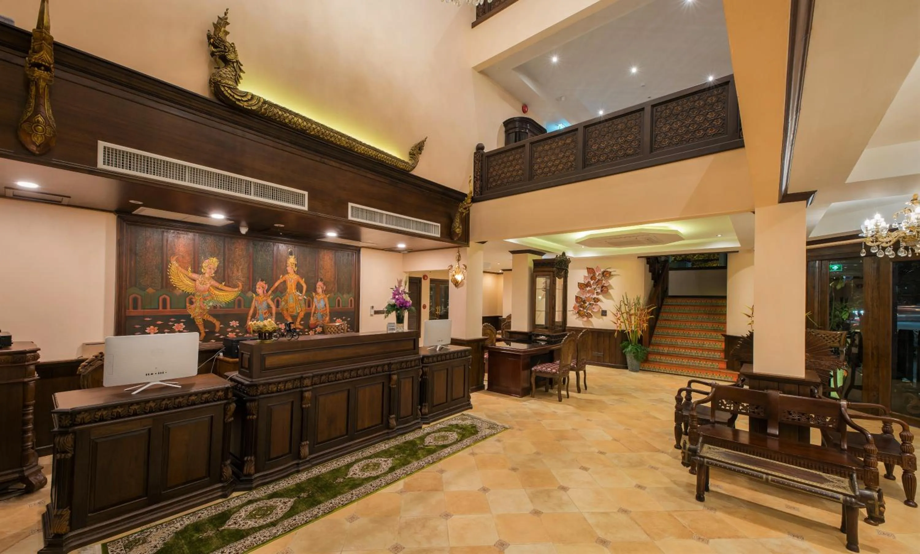 Lobby or reception in Thanyawintra Boutique and Spa