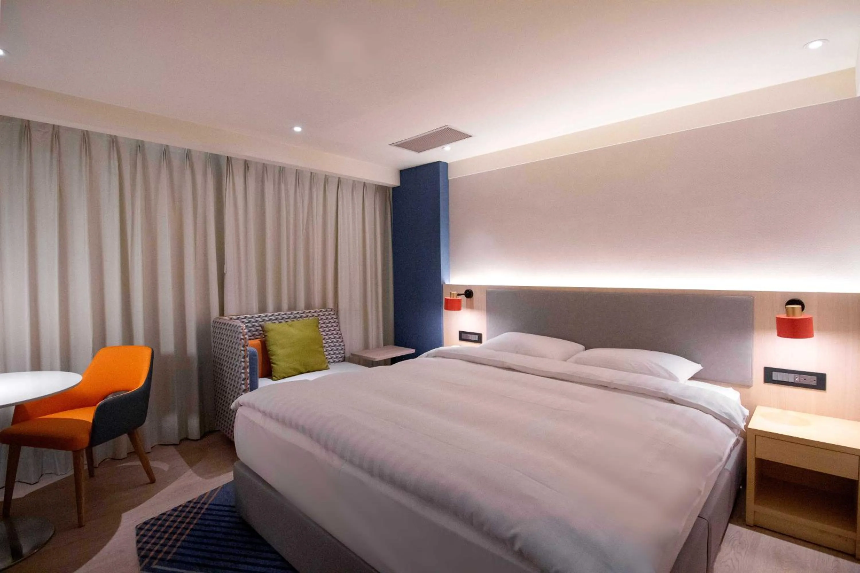 Bed in Hotel Orchard Park - Taipei