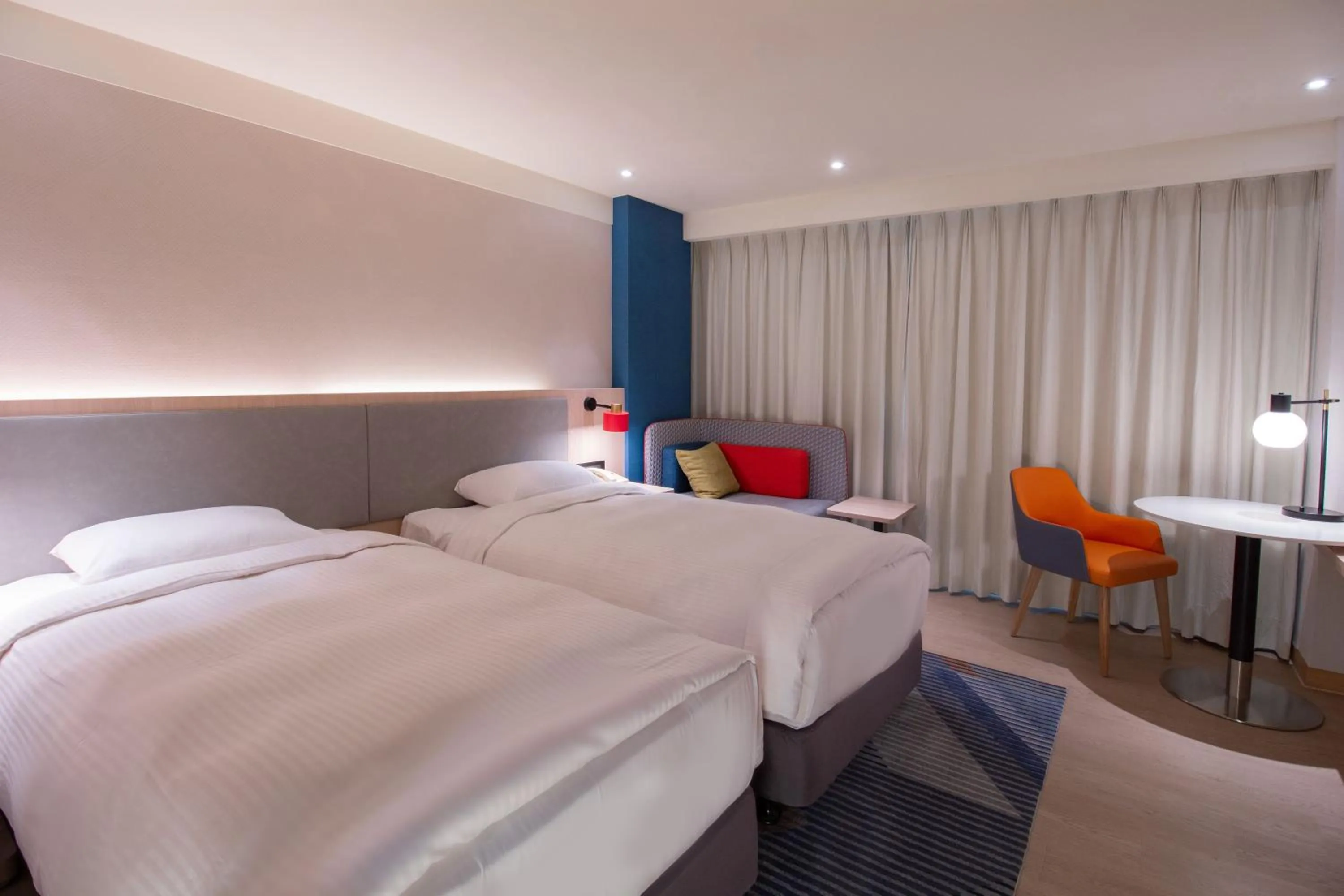 Bed in Hotel Orchard Park - Taipei