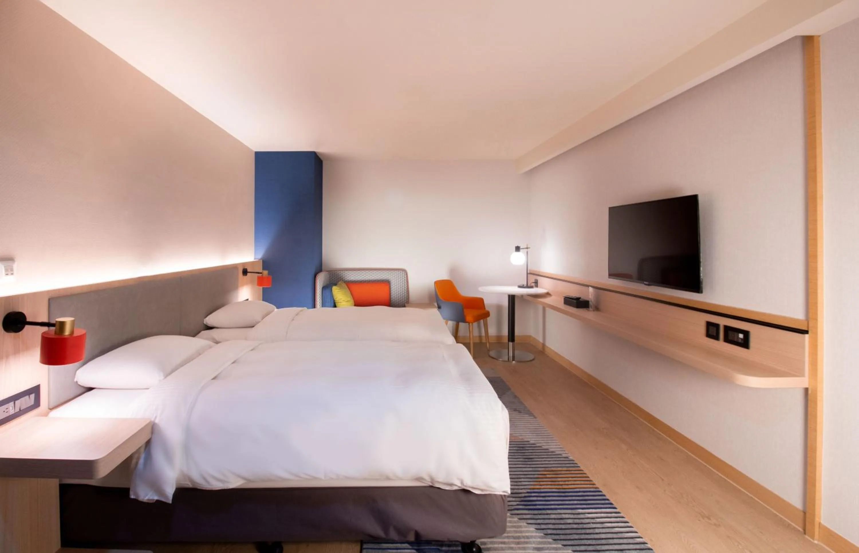 Bed in Hotel Orchard Park - Taipei