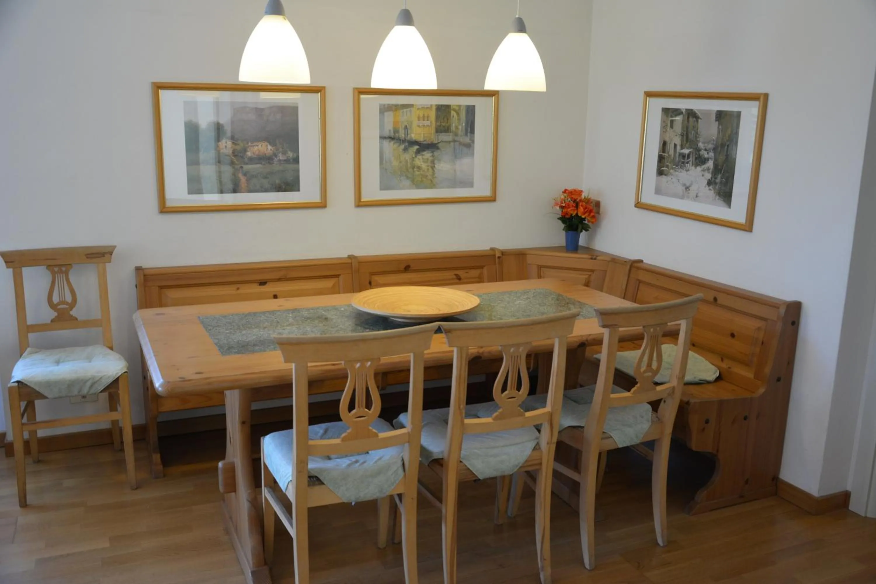 Dining area in Casa Bellavista 1