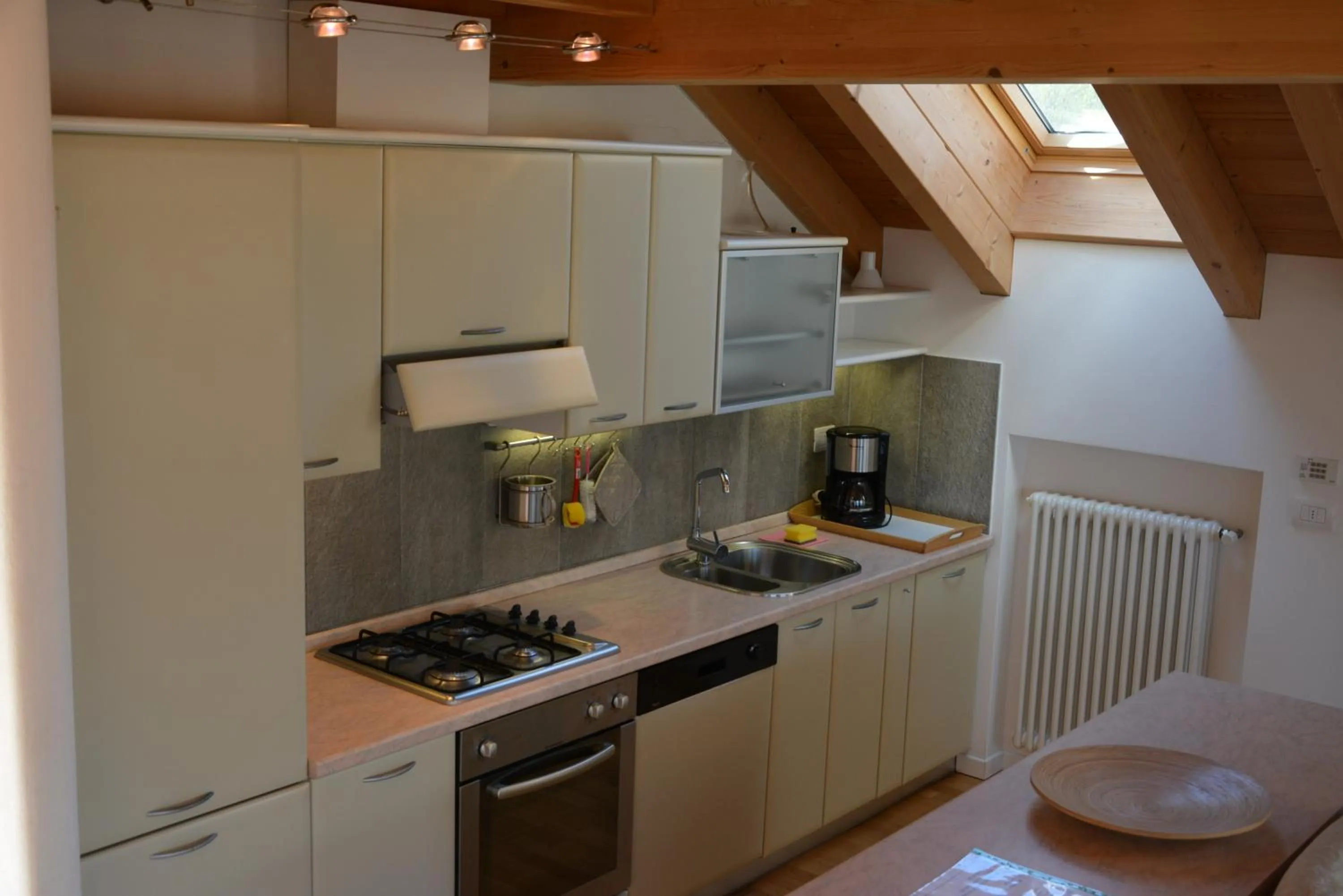 Kitchen or kitchenette in Casa Bellavista 1