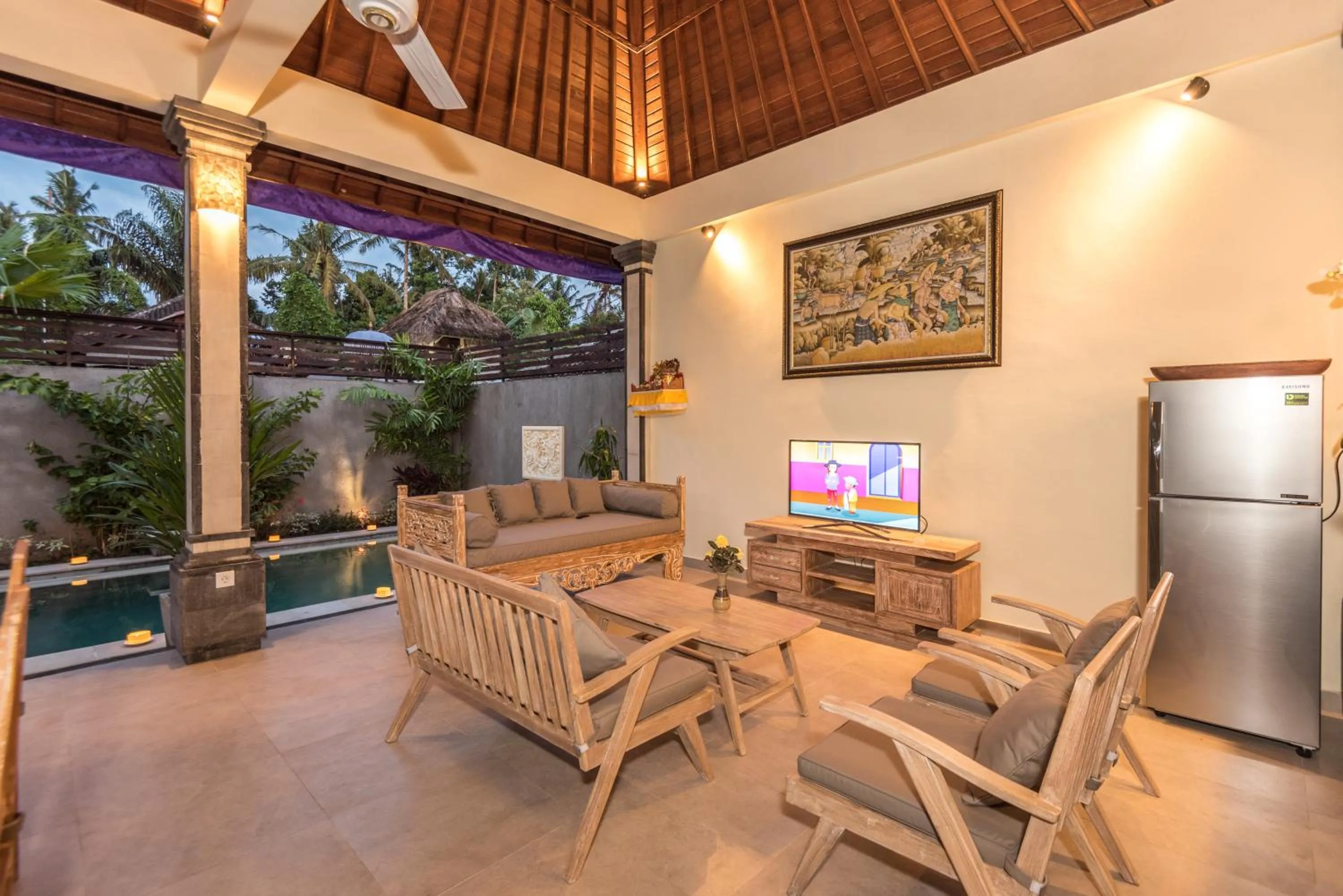 Patio in Secret Bunutan Ubud Villa