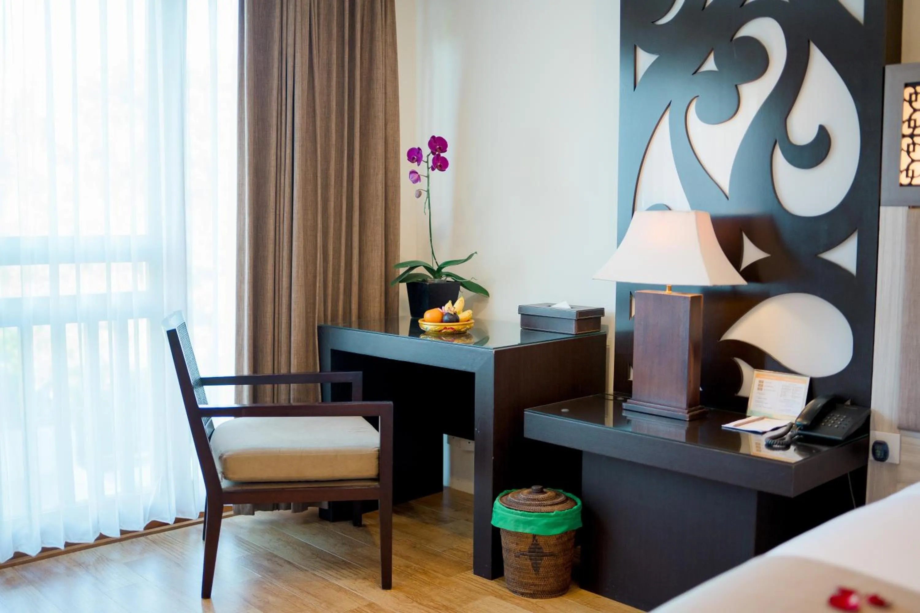 Bedroom, Bed in Villa Kayu Raja