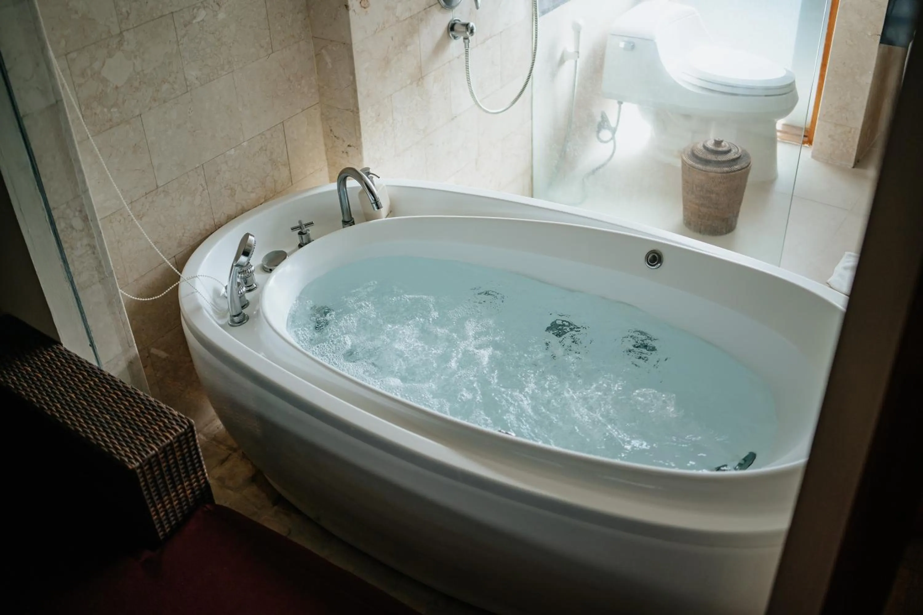 Bathroom in Villa Kayu Raja