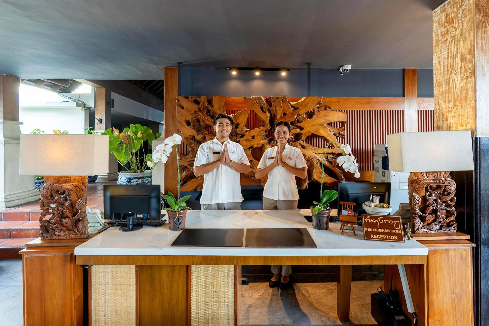 Lobby or reception in Villa Kayu Raja