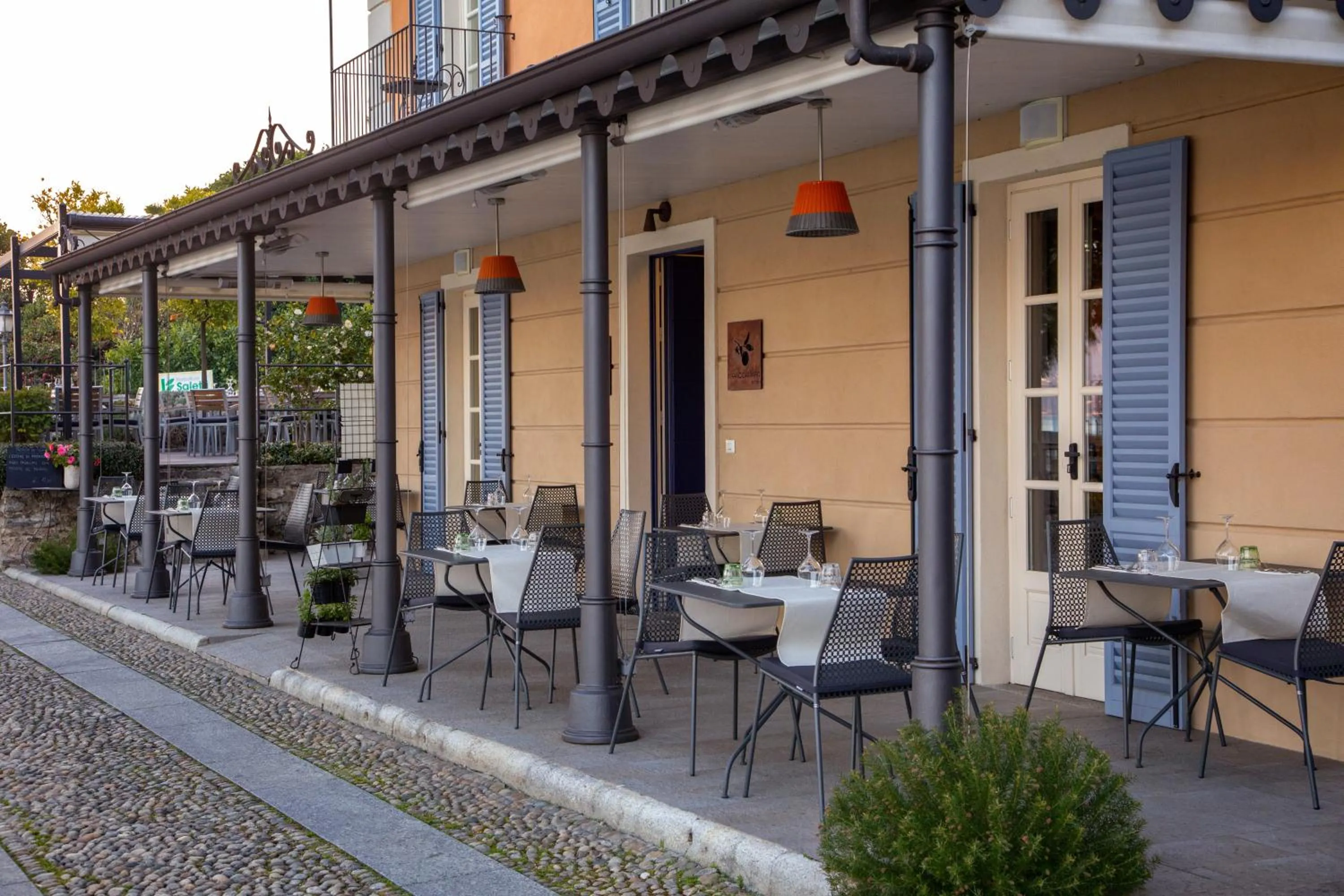 Patio in Hotel Arancioamaro