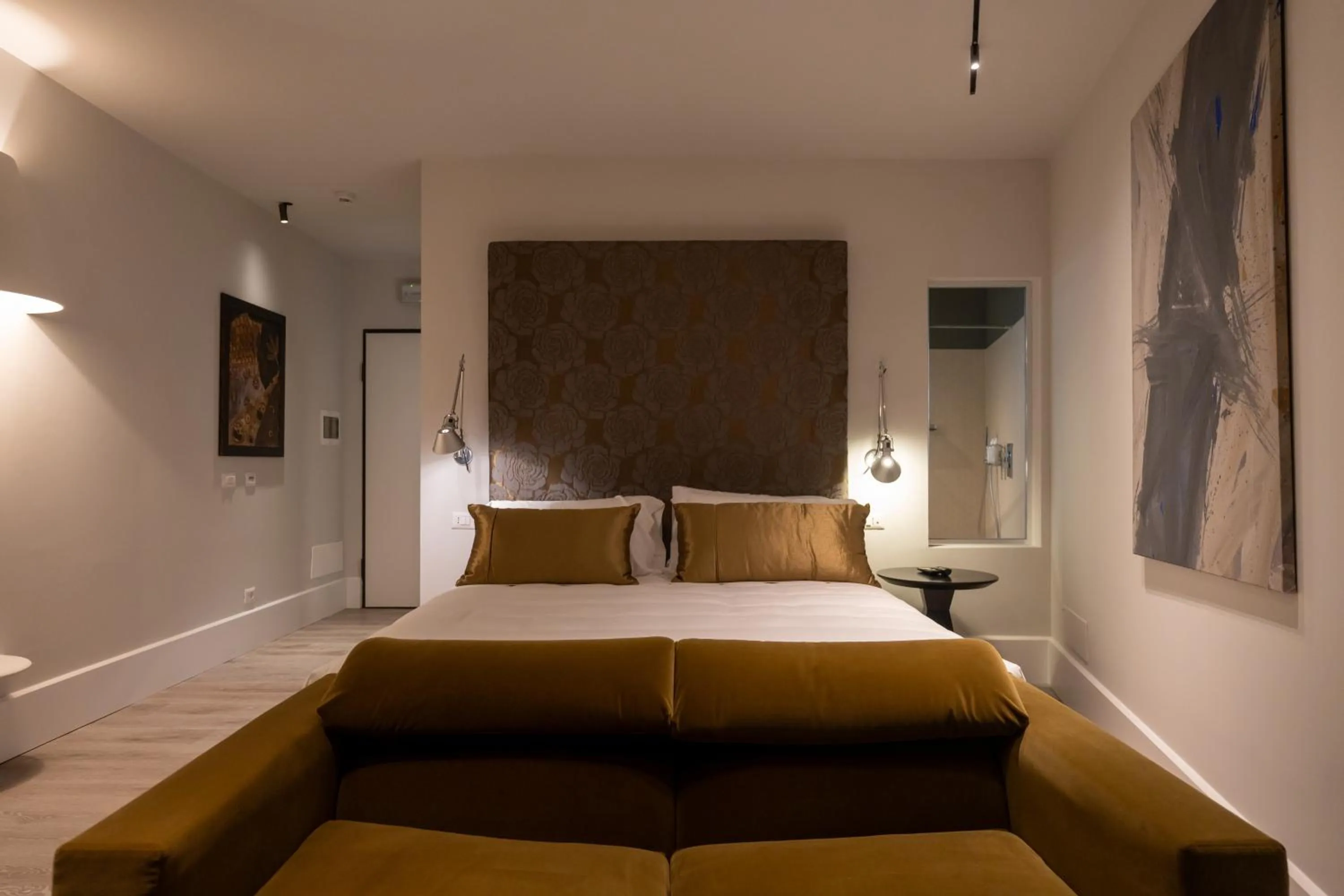 Bedroom, Bed in Hotel Arancioamaro