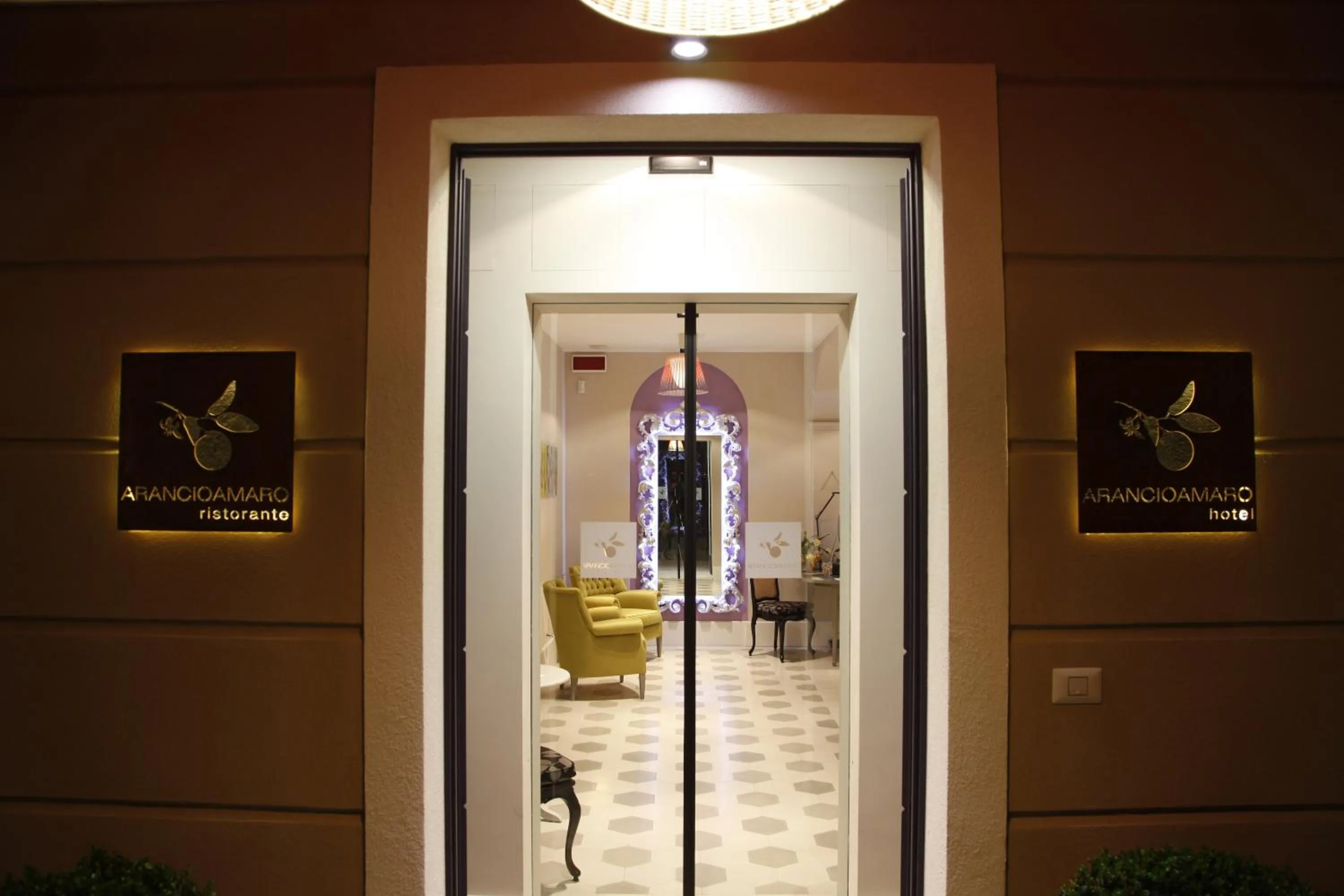 Facade/entrance in Hotel Arancioamaro