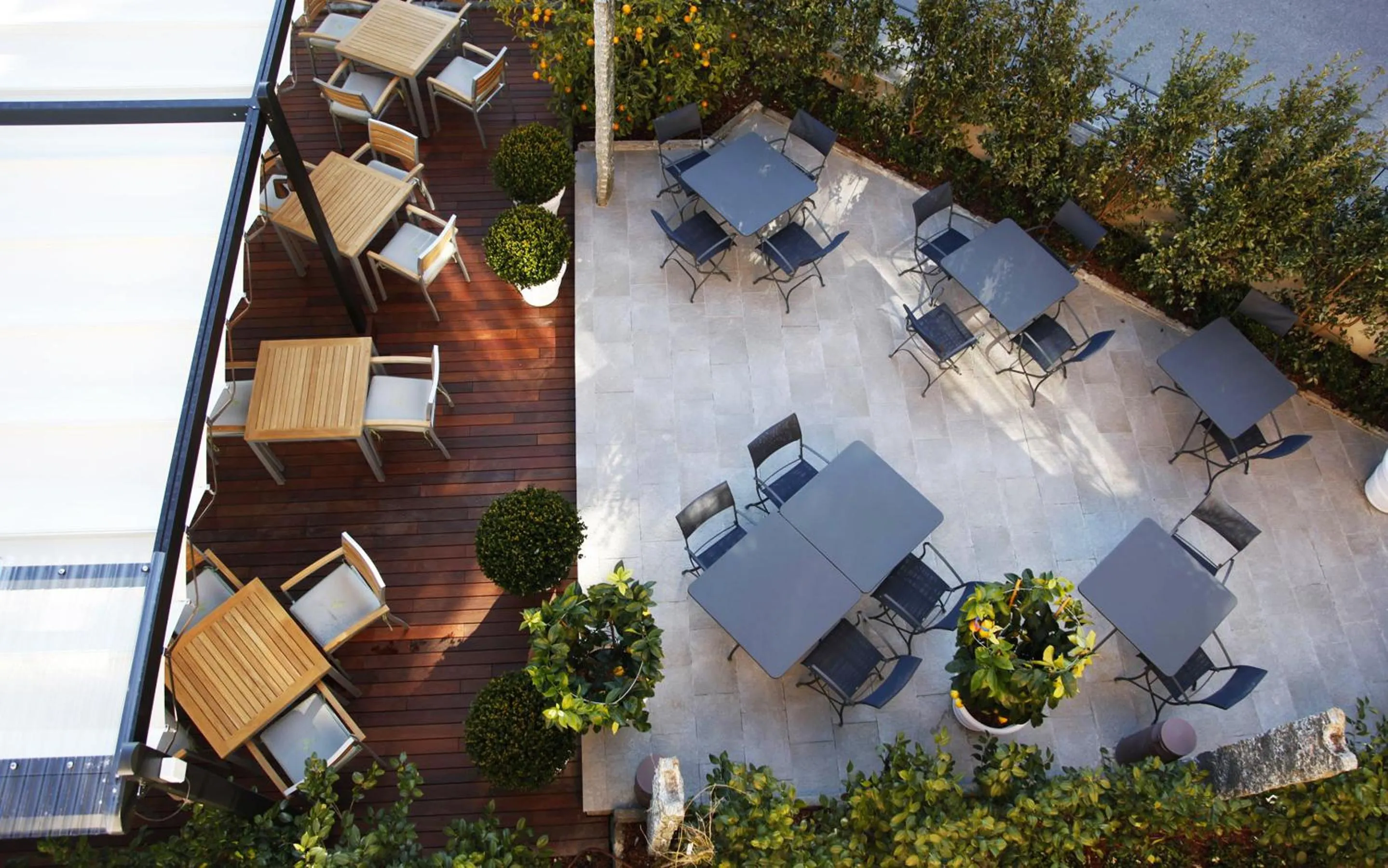 Bird's eye view in Hotel Arancioamaro
