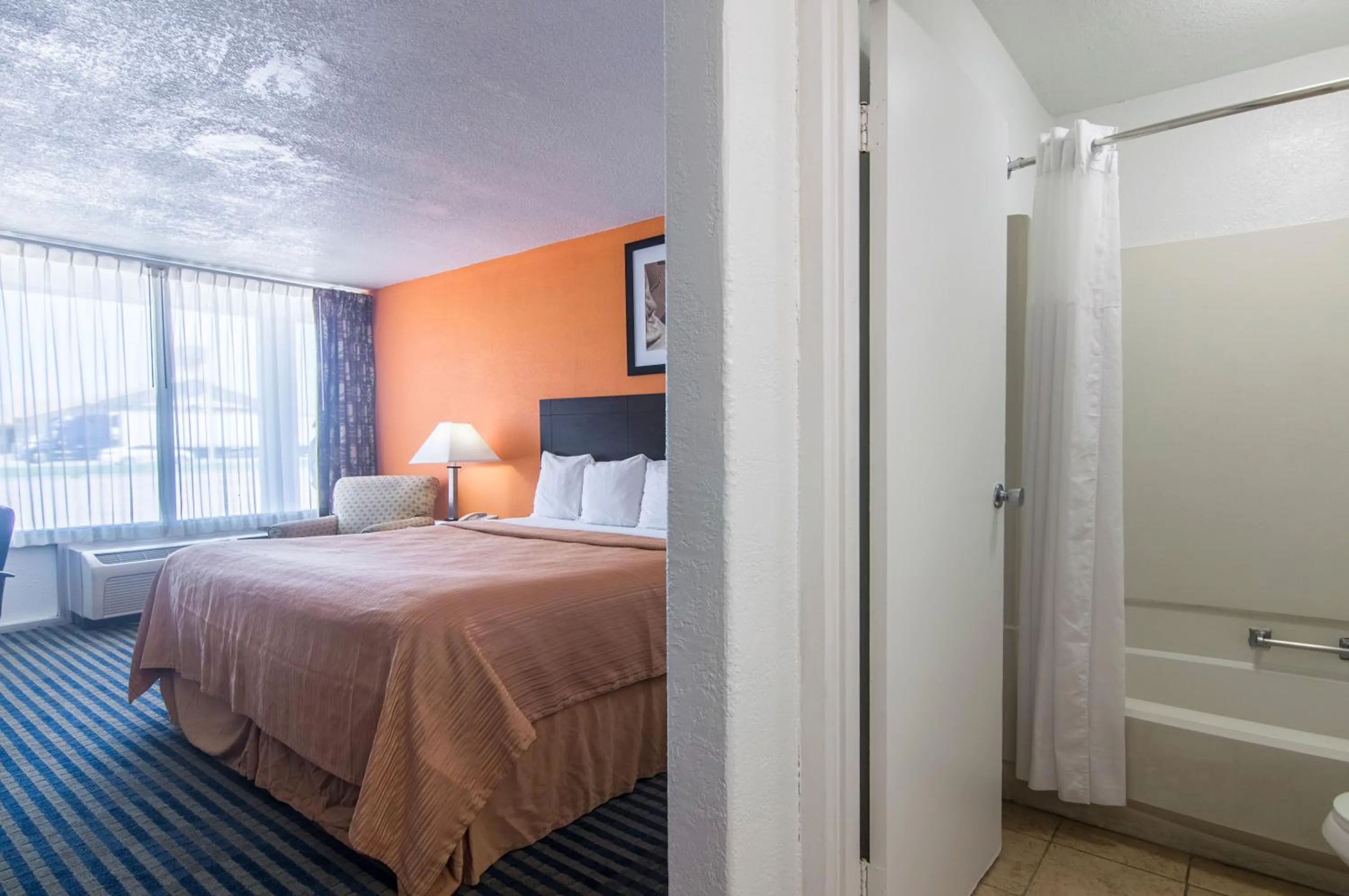 Bedroom, Bed in Motel 6-Liberal, KS