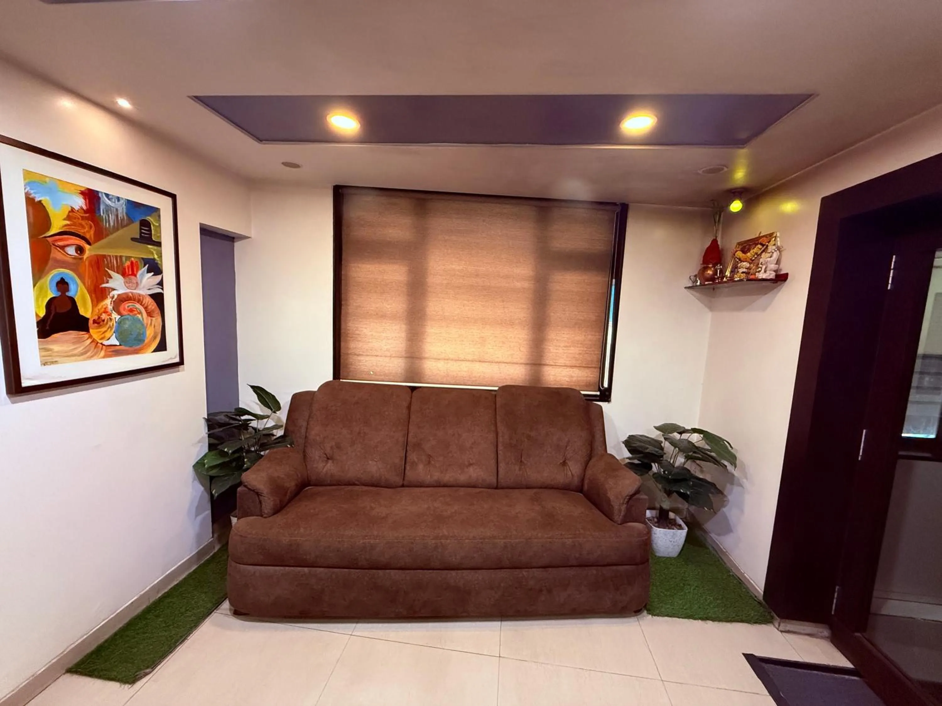 Seating area in Hotel Alka Residency