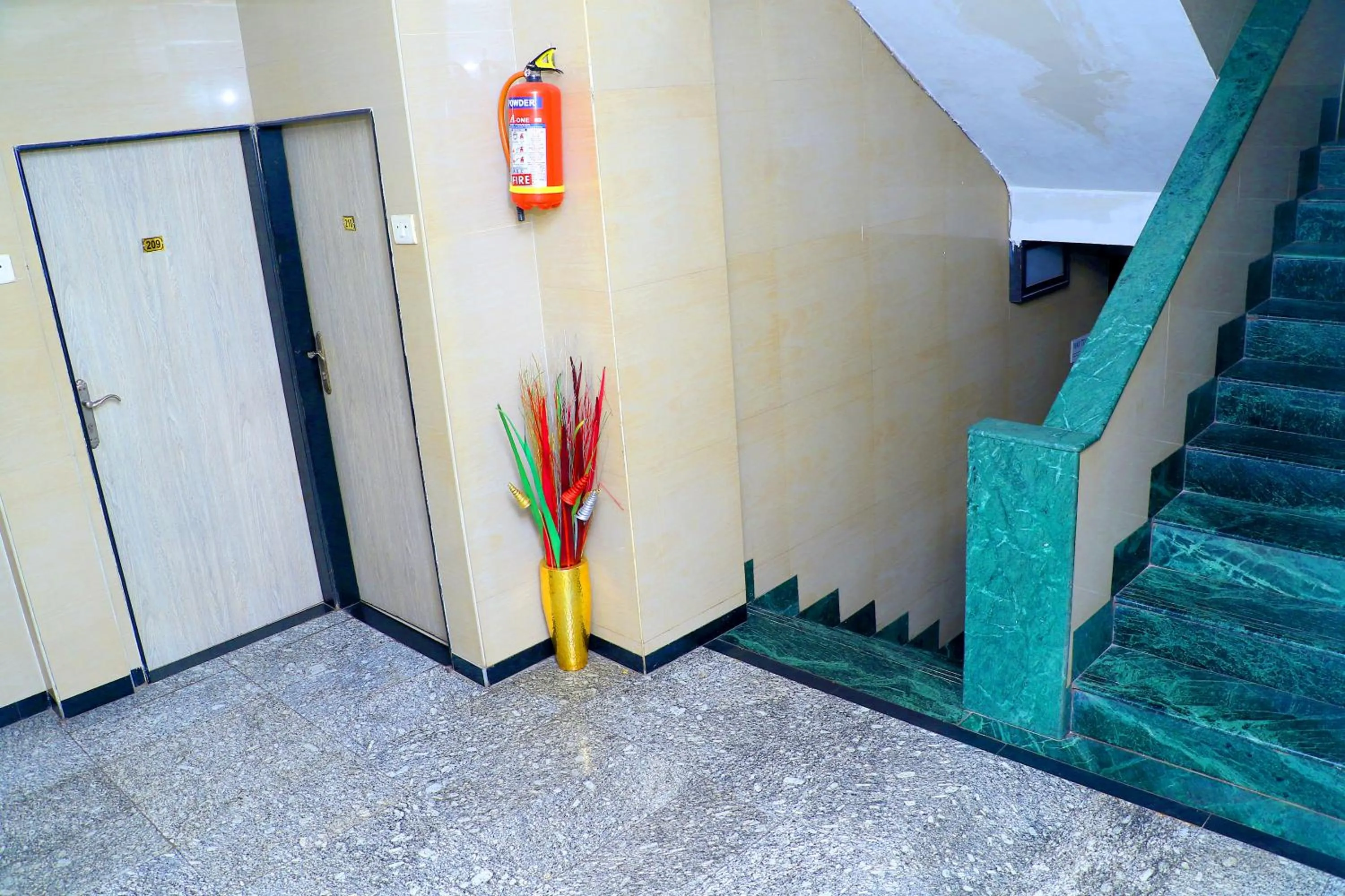 Floor plan in Hotel Alka Residency