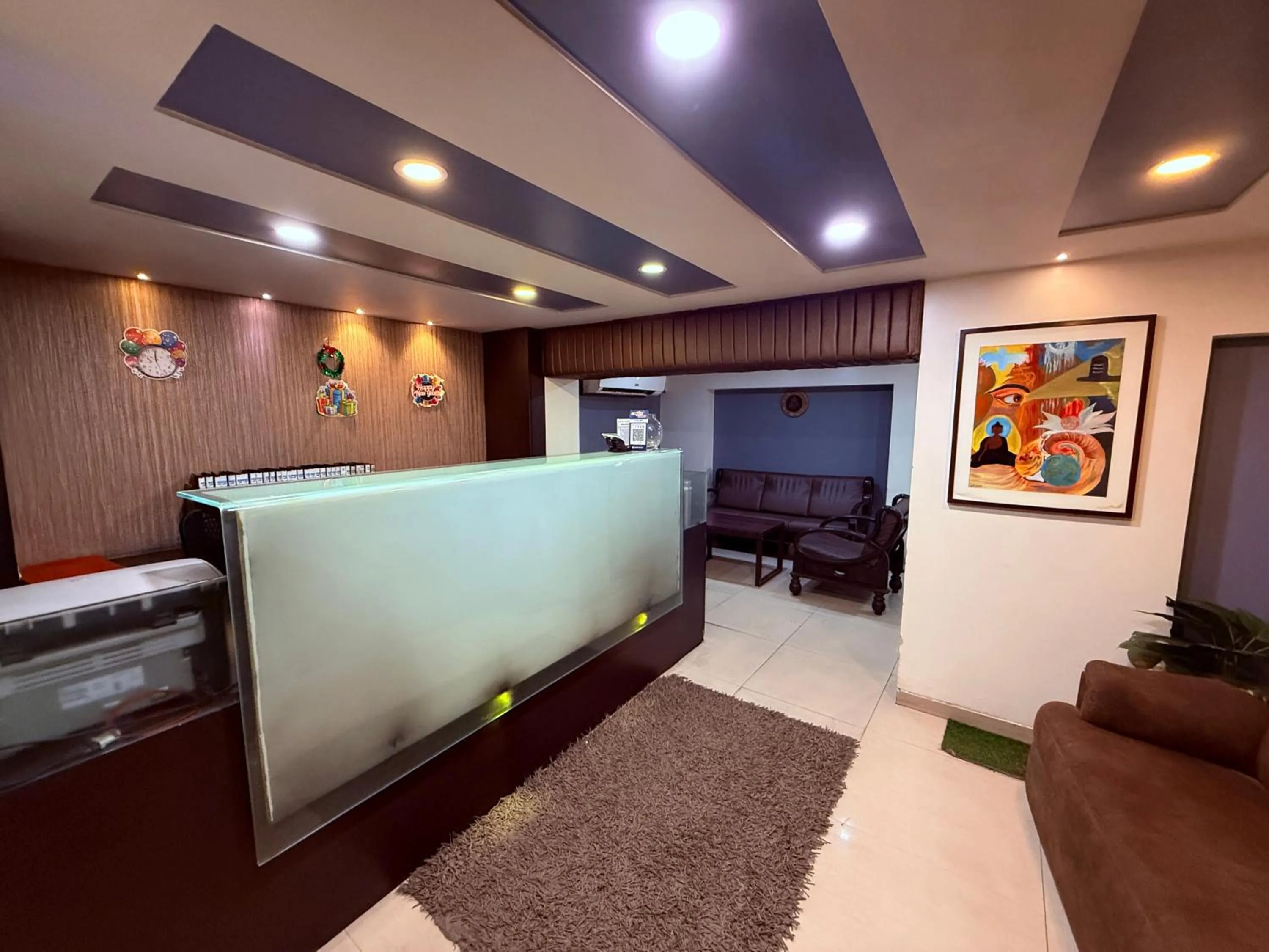 Lobby or reception in Hotel Alka Residency