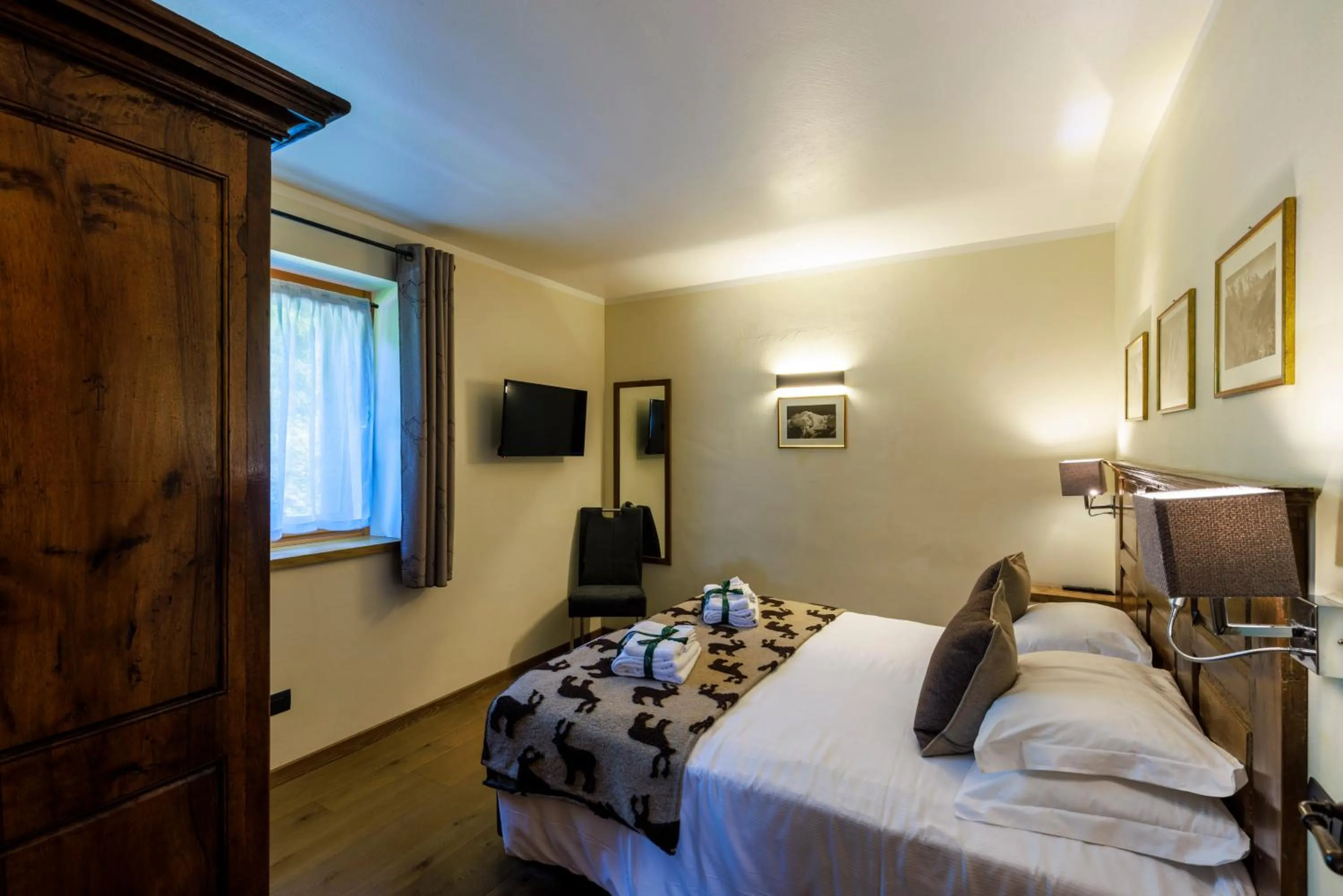 Bed in L'Abri des Amis