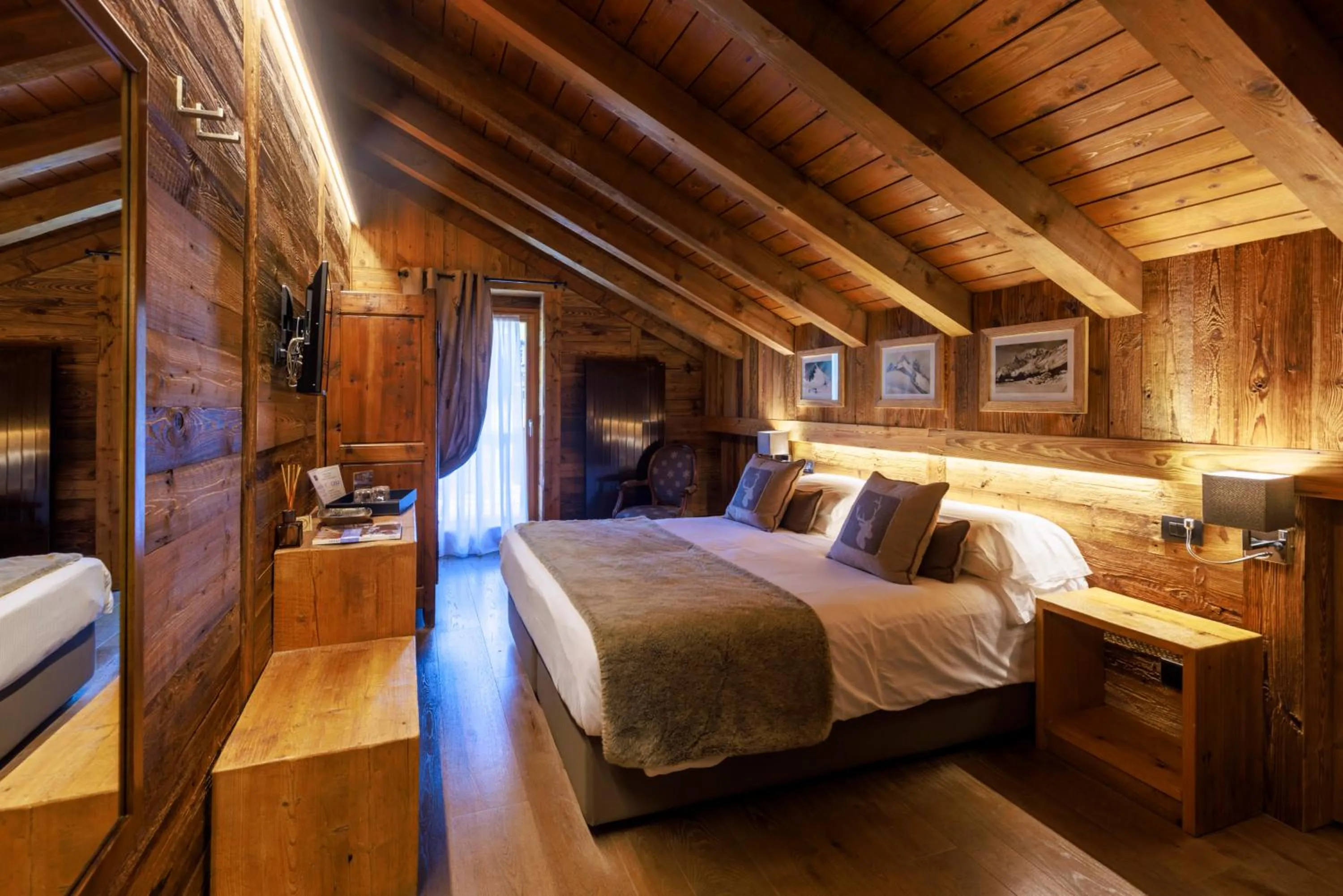 Bed in L'Abri des Amis