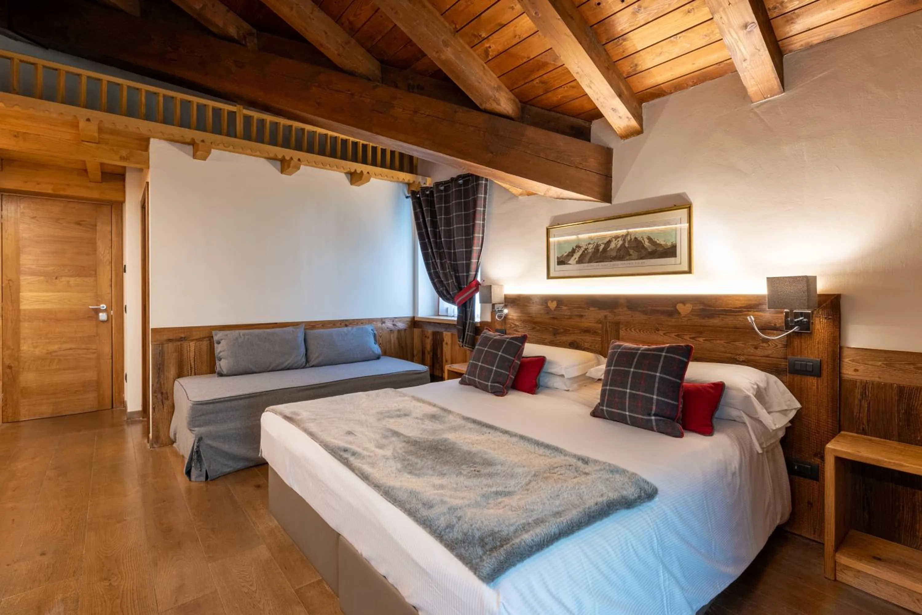 Bed in L'Abri des Amis