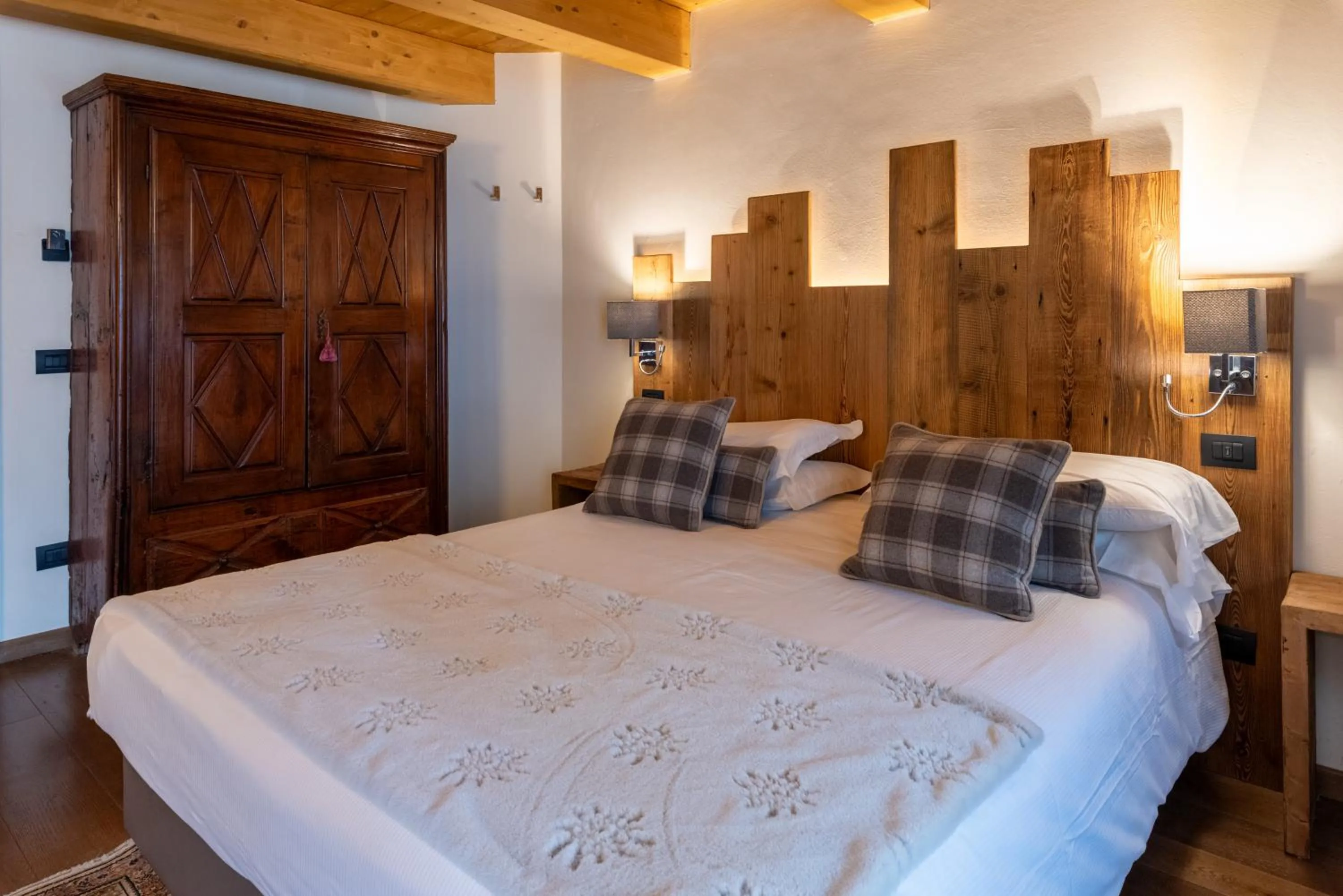 Bed in L'Abri des Amis