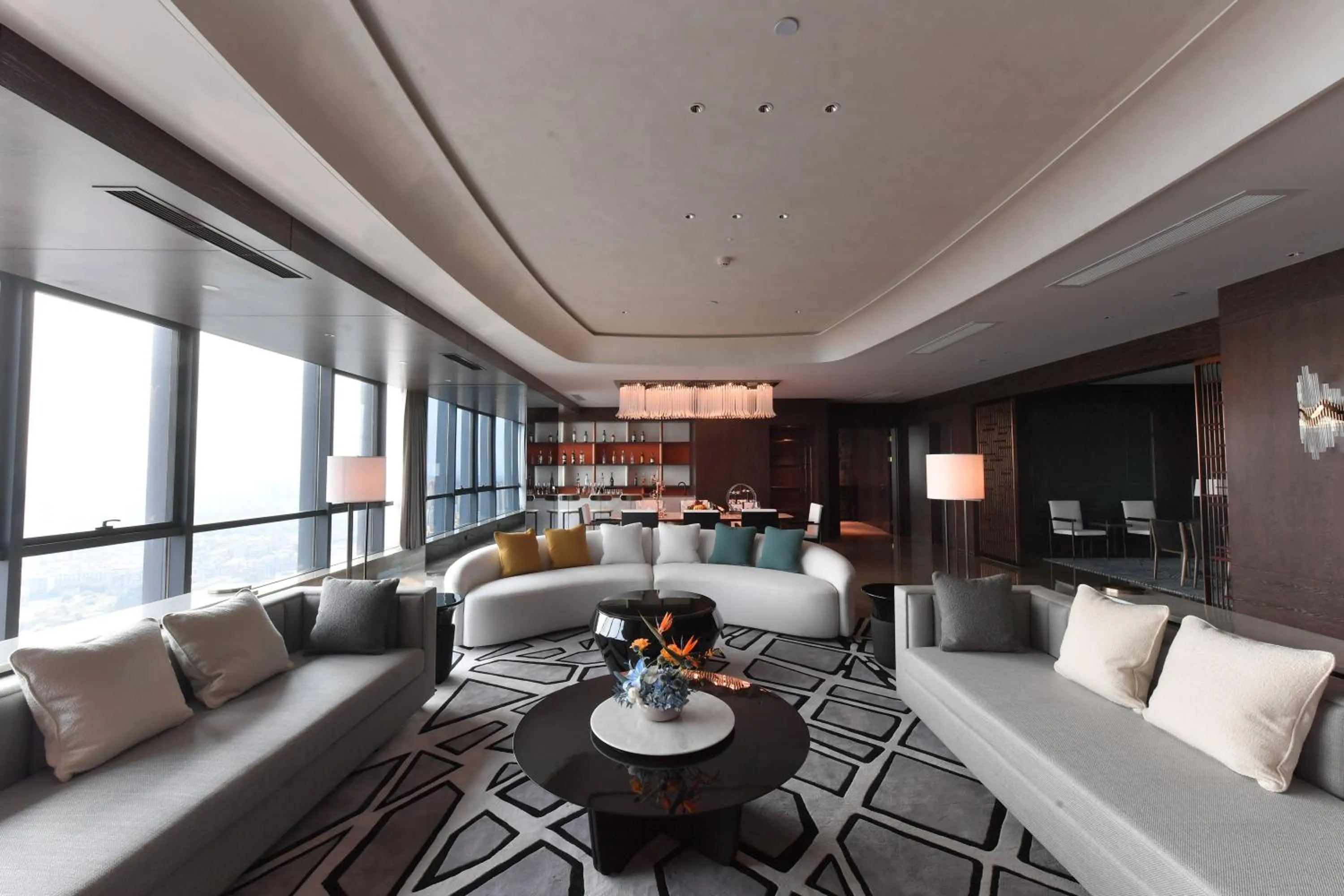 Living room in CYNN XANADU Hotel Chengdu