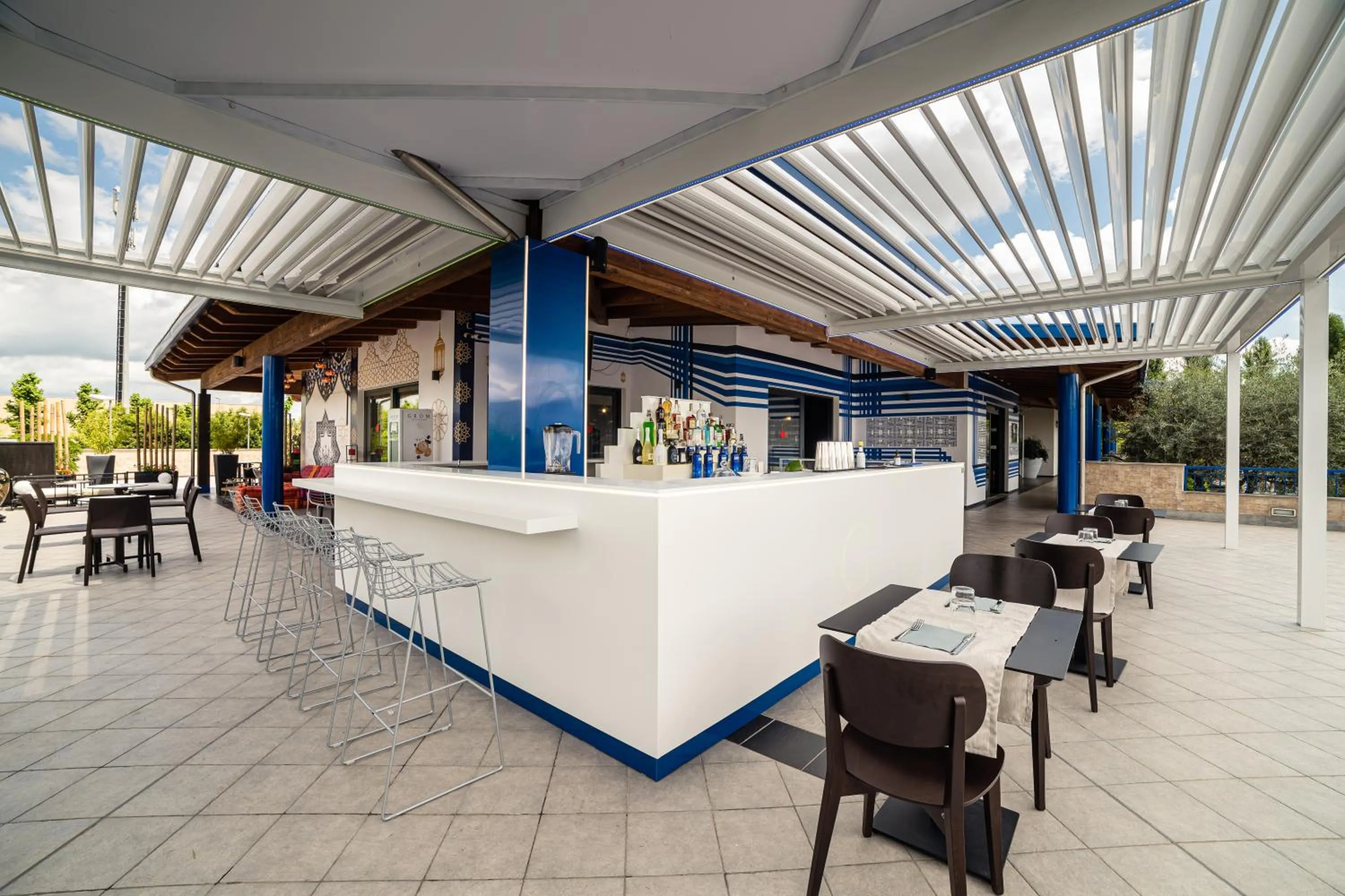 Lounge or bar in Hotel Gallia