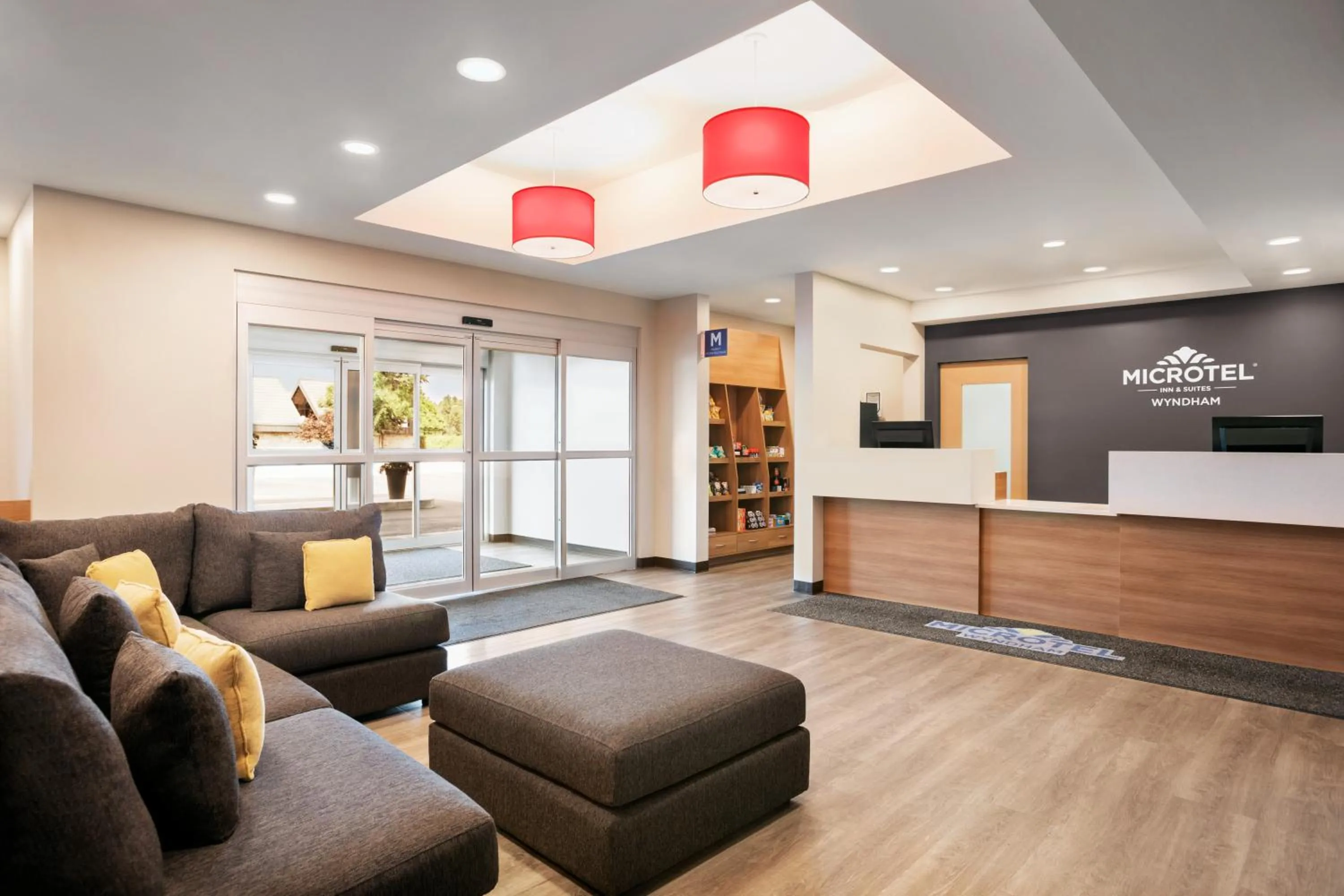 Lobby or reception in Microtel Inn & Suites by Wyndham Val-d Or