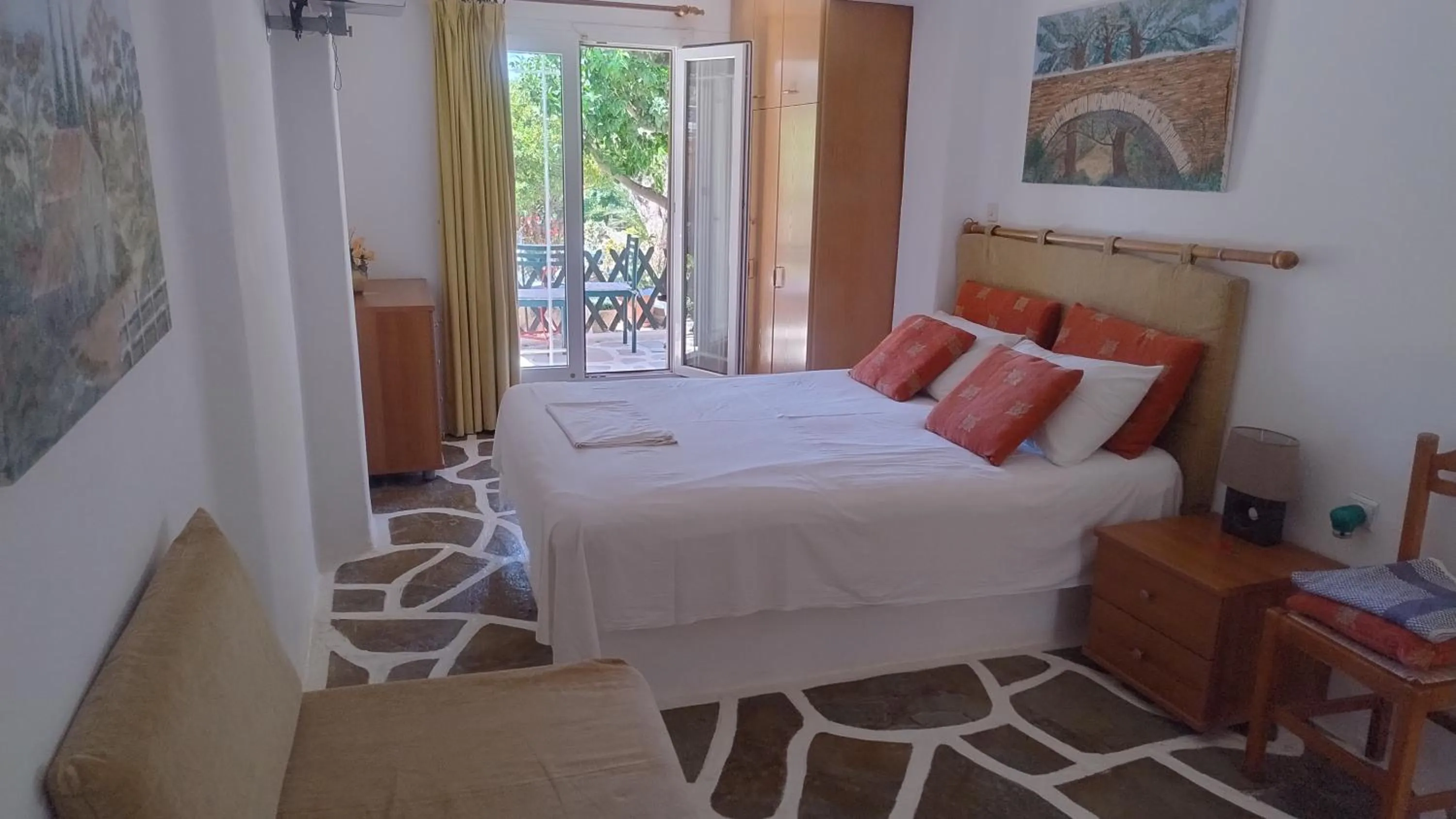 Bed in Villa Rena