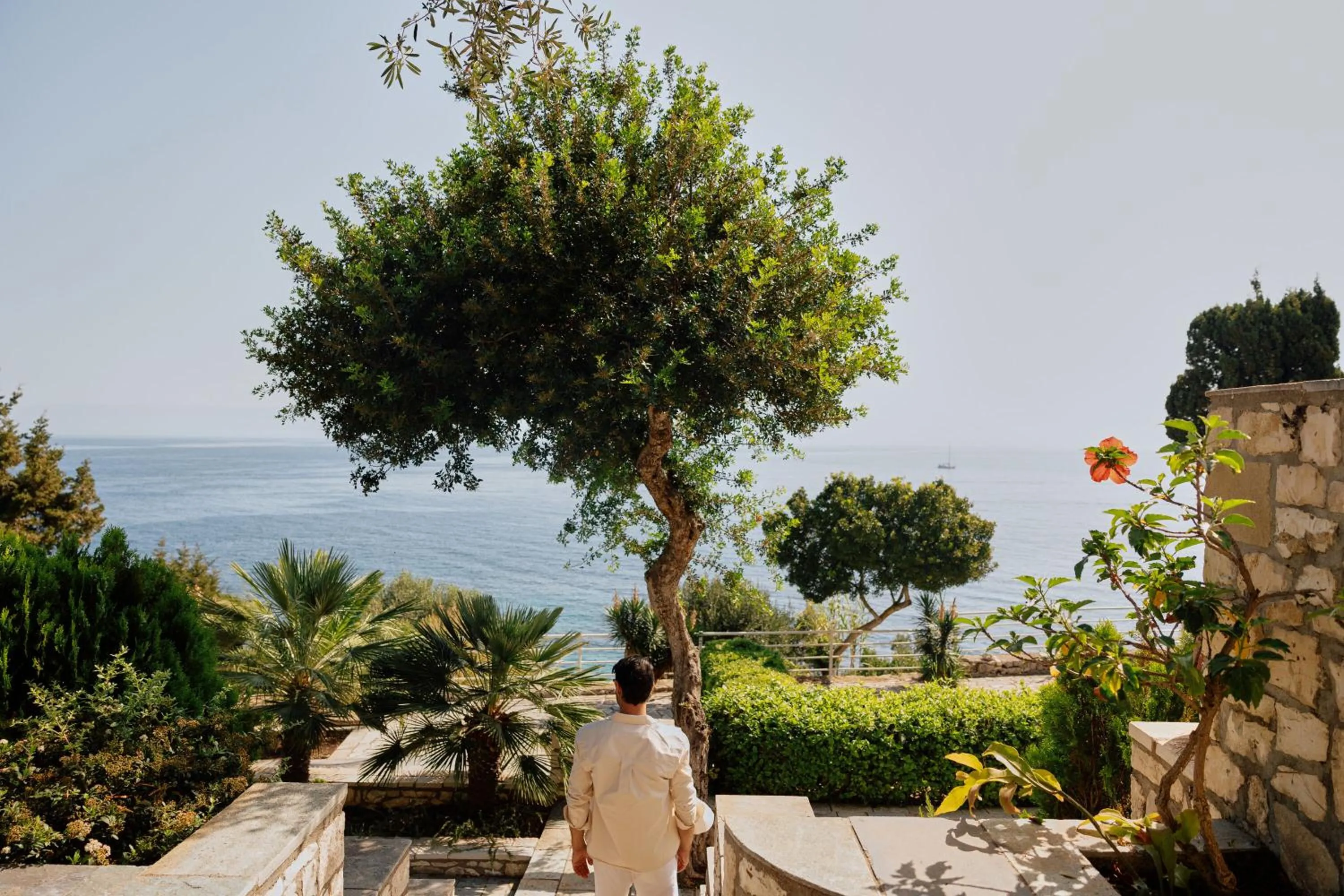 Garden in Agali Hotel Paxos