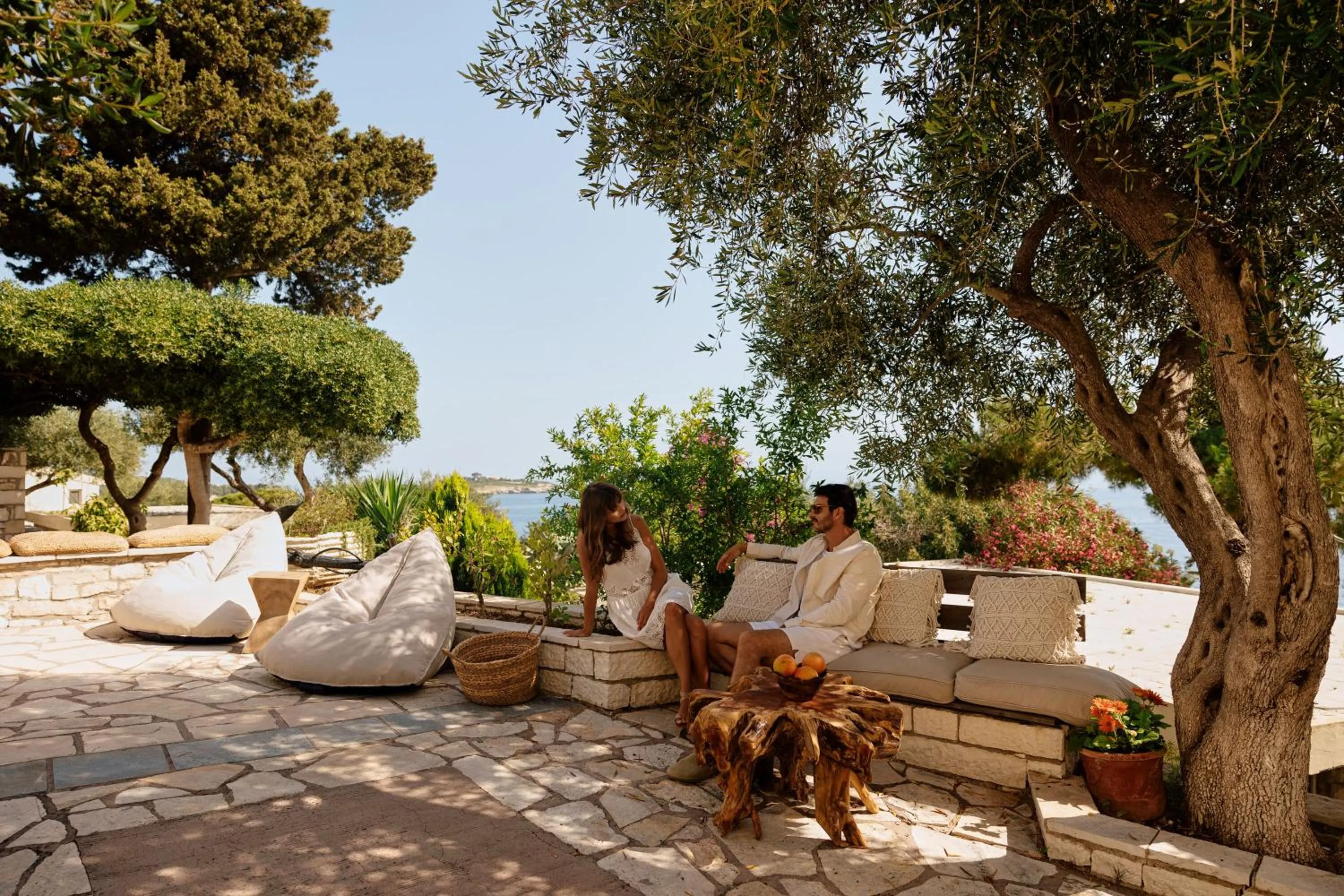 Balcony/Terrace in Agali Hotel Paxos