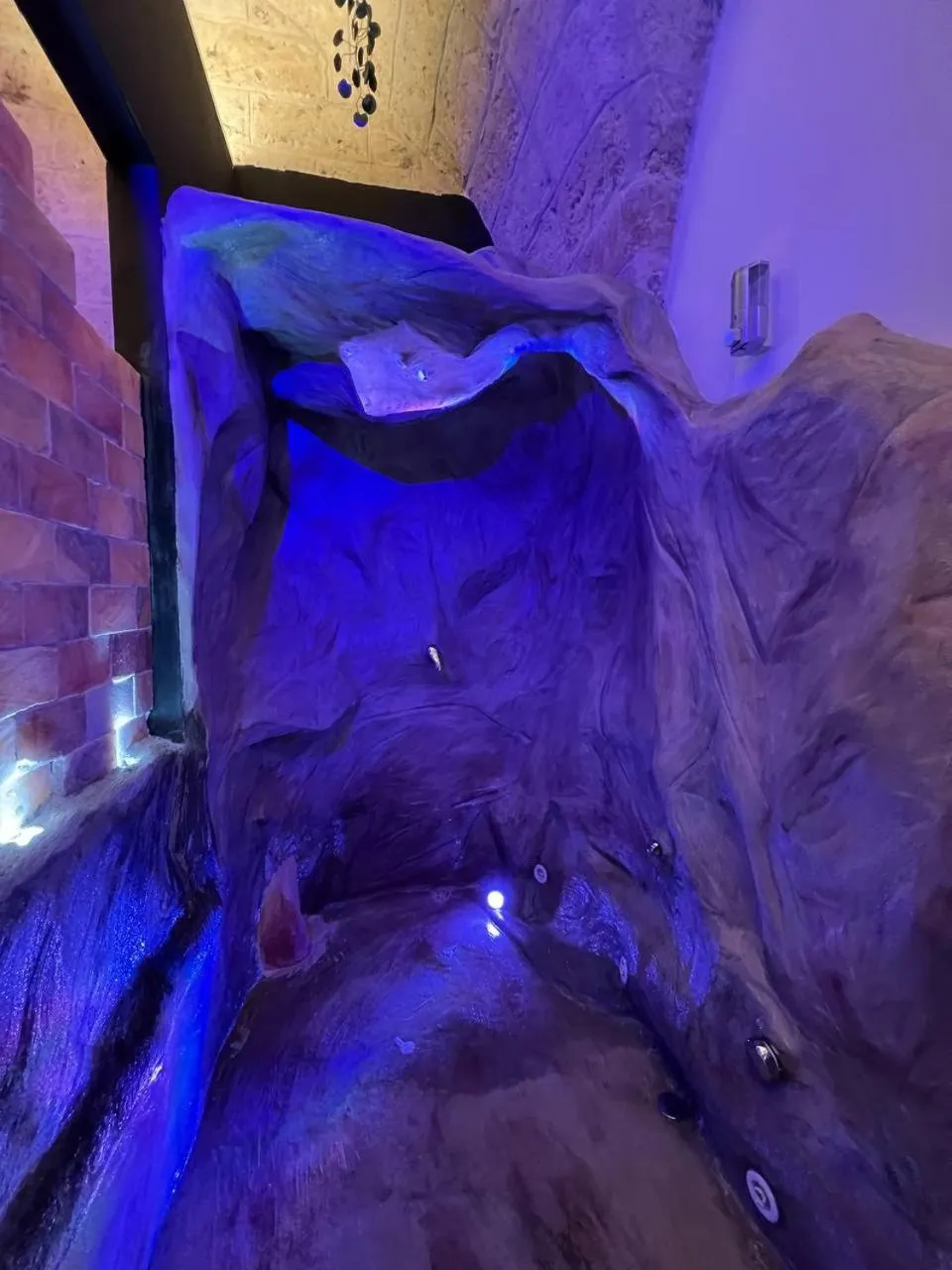 Shower in The Bridge Suites