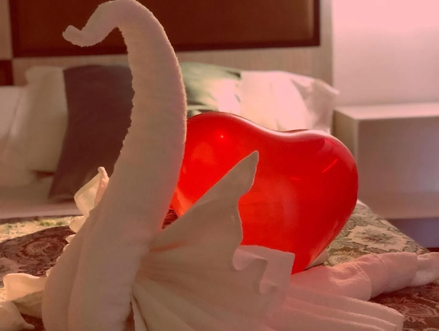 Bed in The Bridge Suites